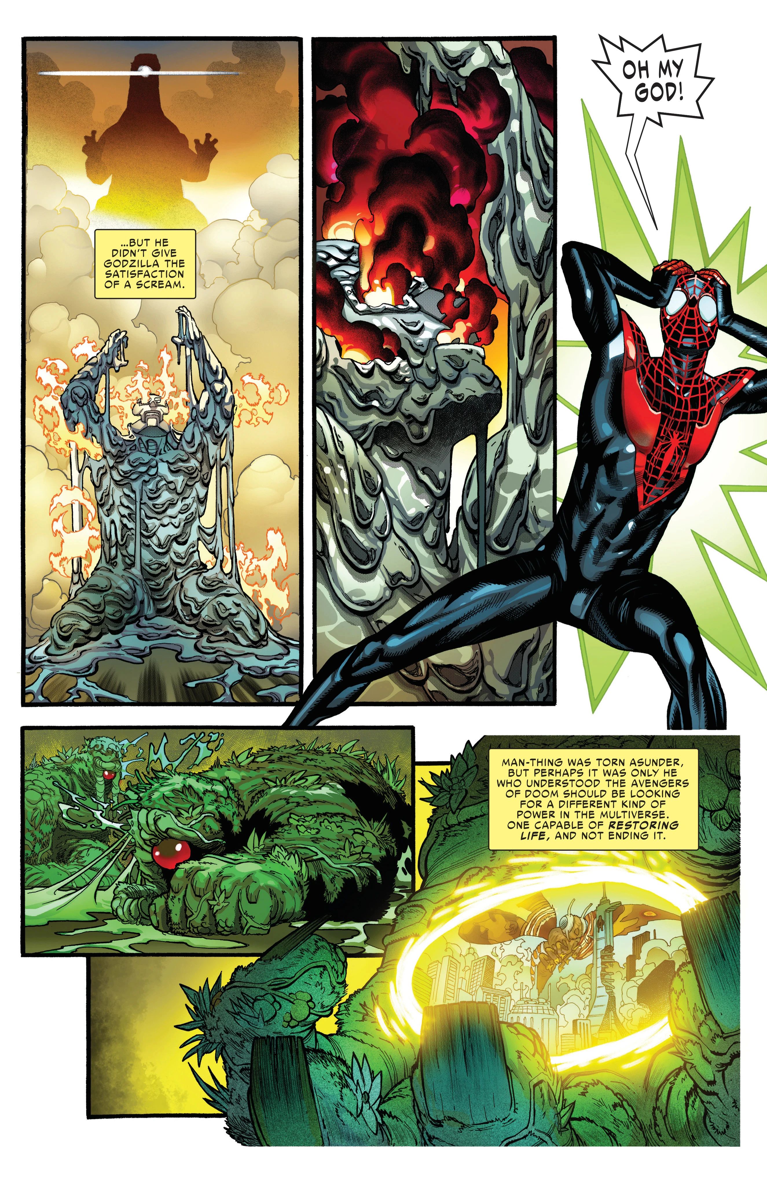 Marvel Officially Unveils Stunning Art Of Doctor Doom's Defeat
