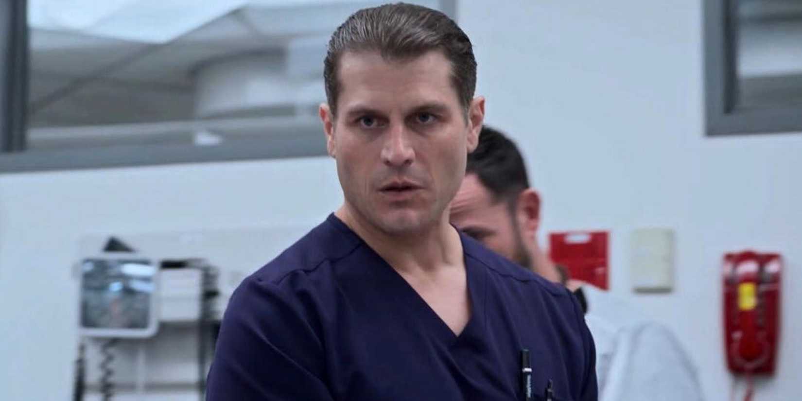 Dr Park in The Pitt season 2