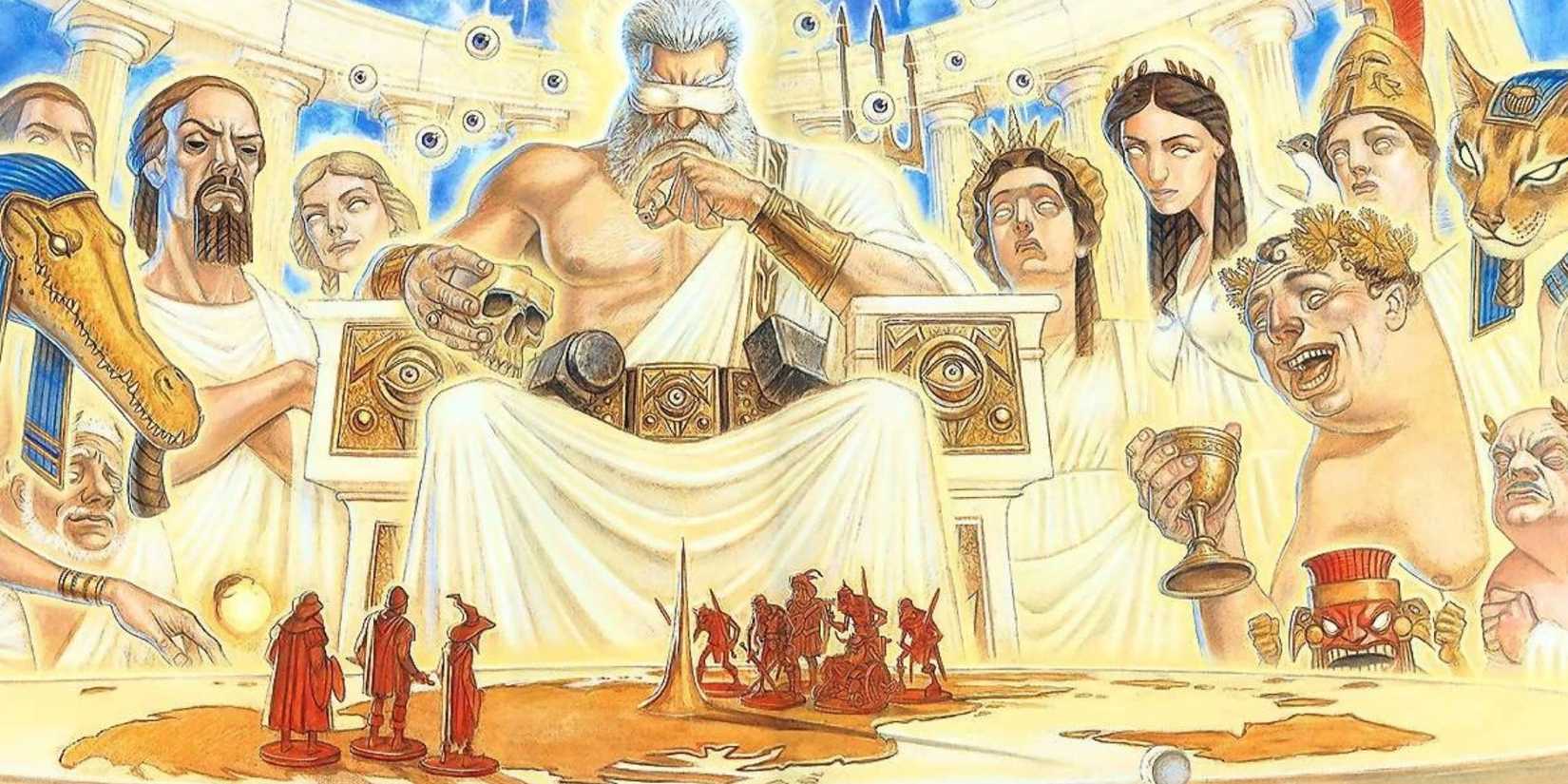 Dunmanifestin in the illustrated Discworld novel The Last Hero