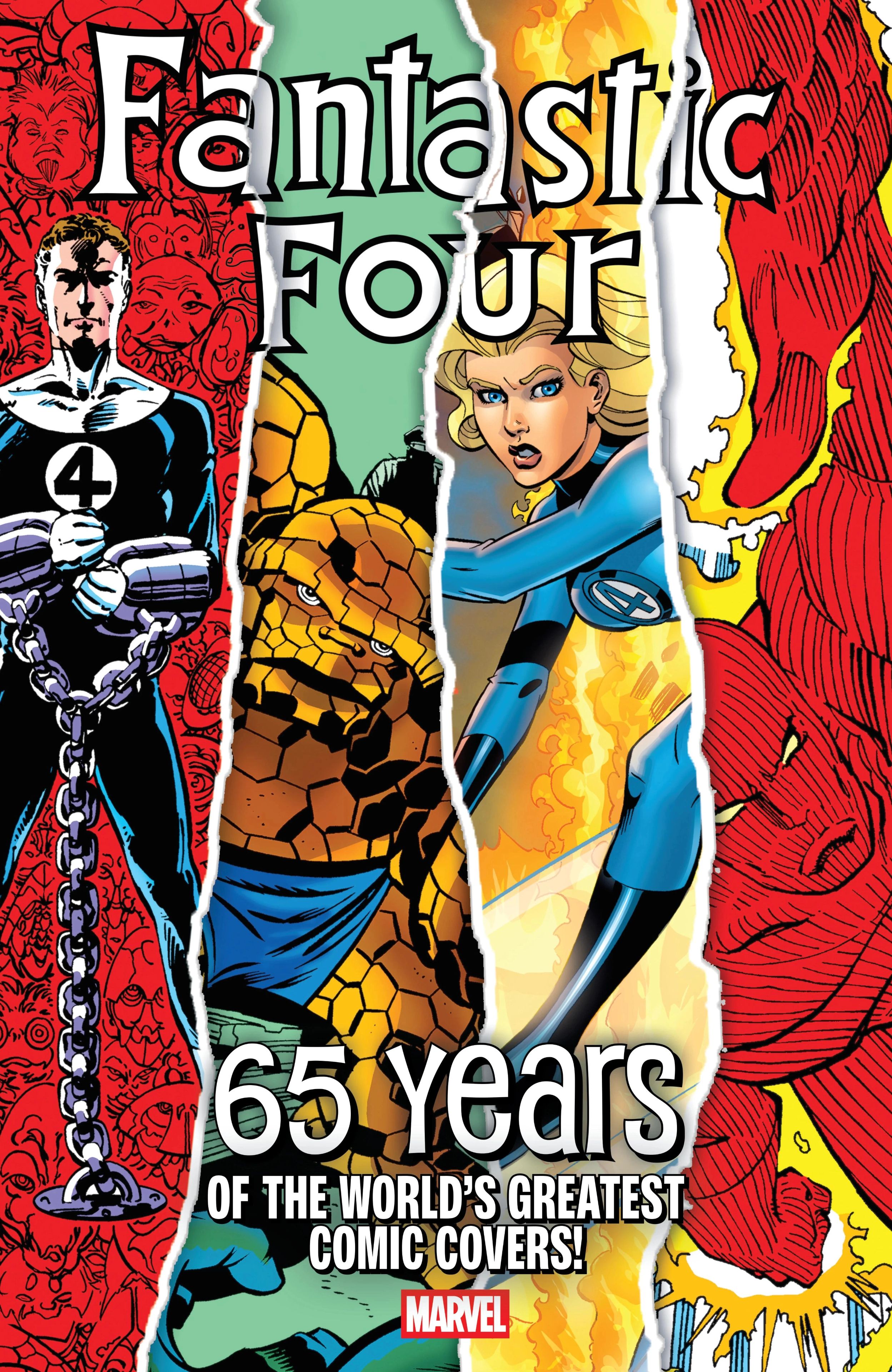 fantastic four comic covers collection cover