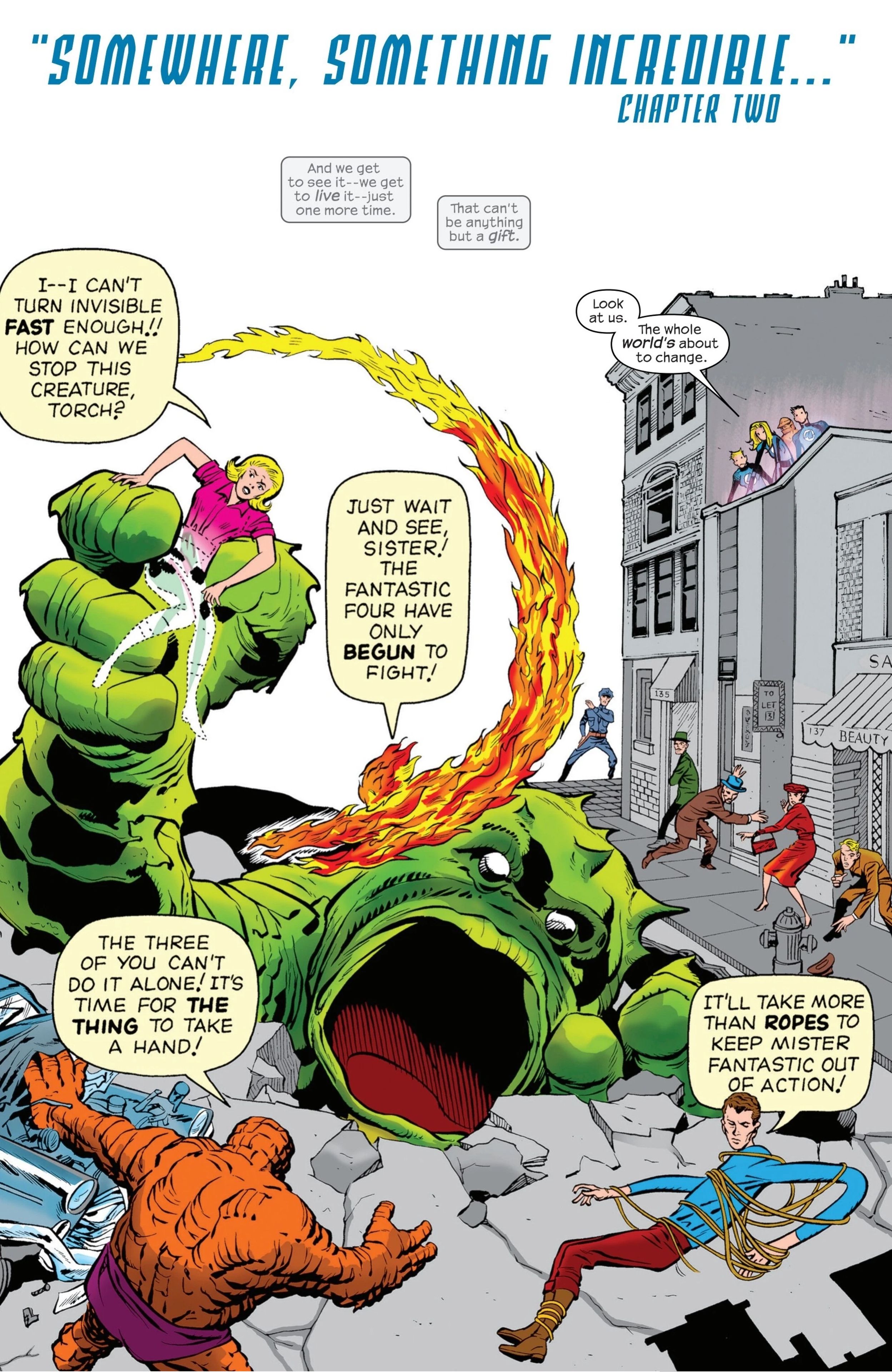 fantastic four first cover transformed