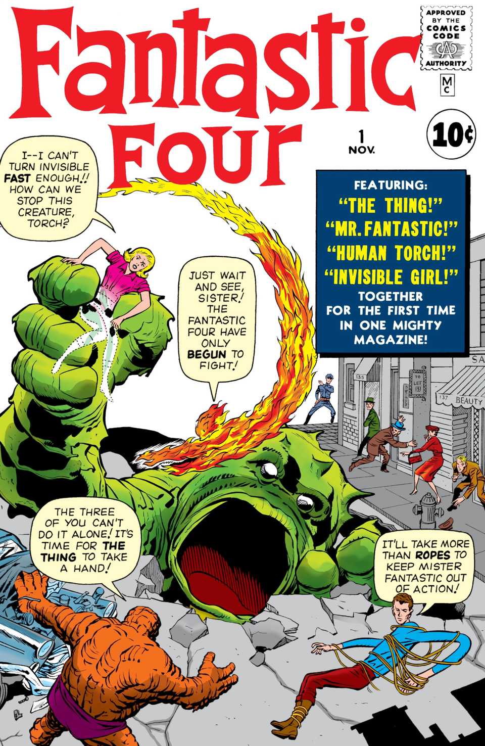fantastic four first cover untransformed