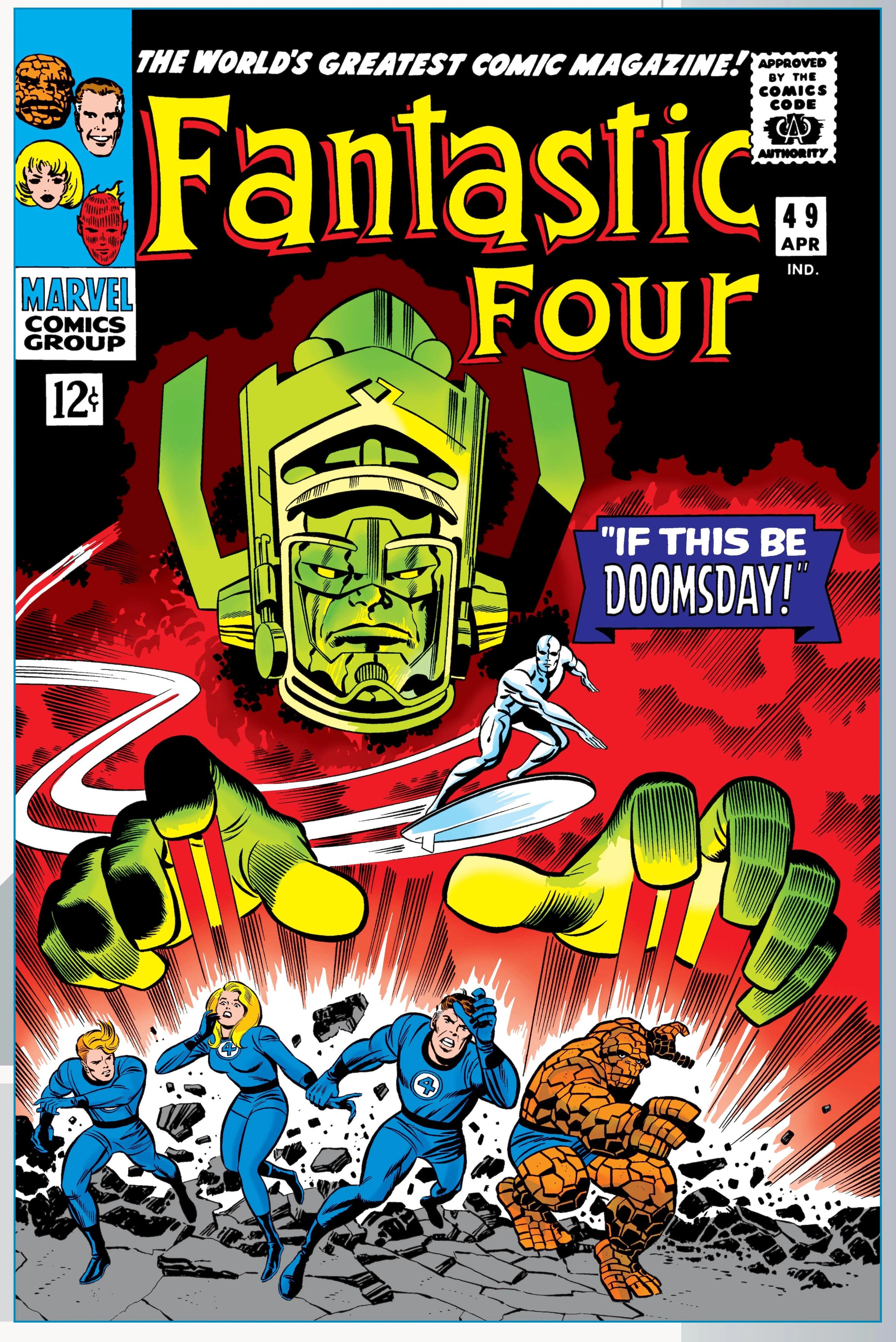 fantastic four galactus saga cover