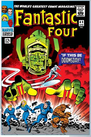 fantastic four galactus saga cover