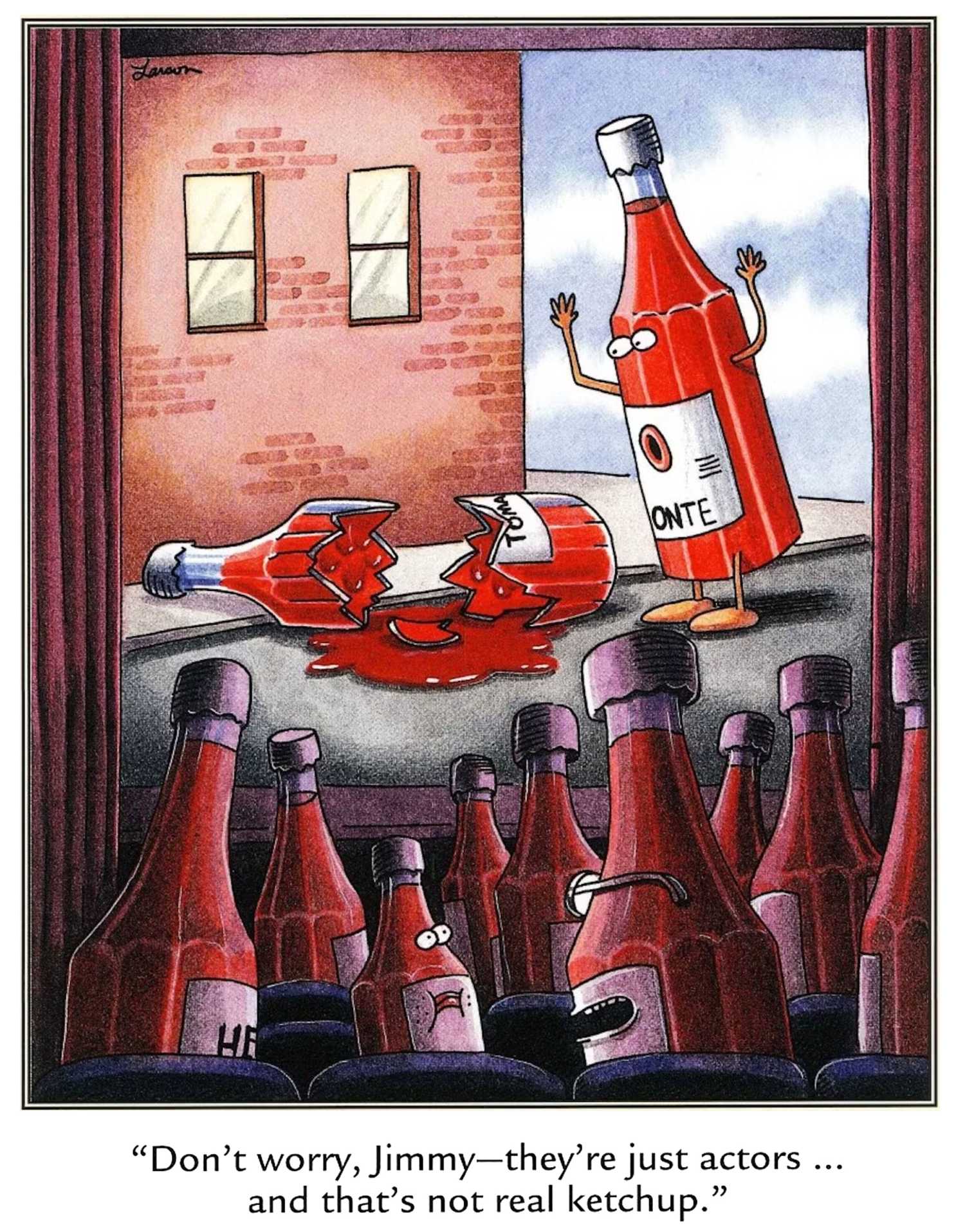 far side ketchup comic