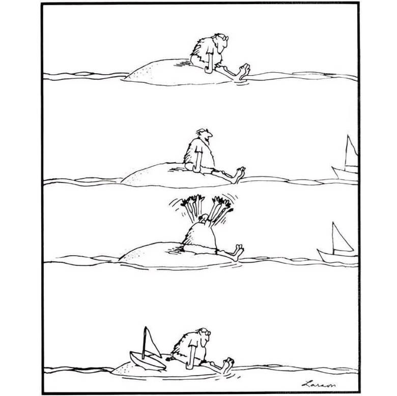 far side toy boat comic