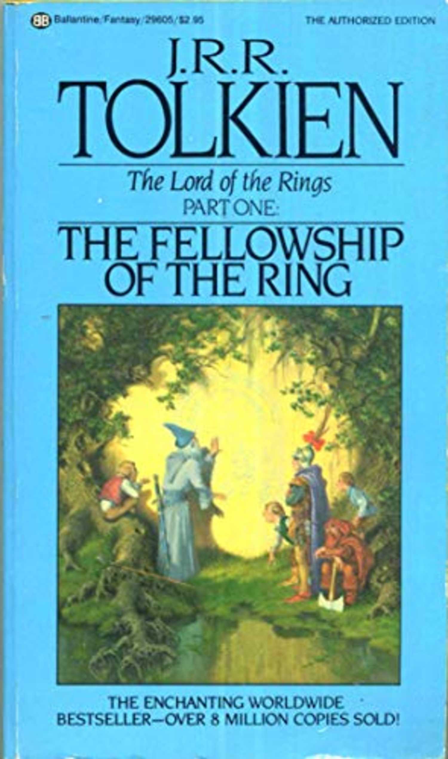 Fellowship of the Ring individual book cover