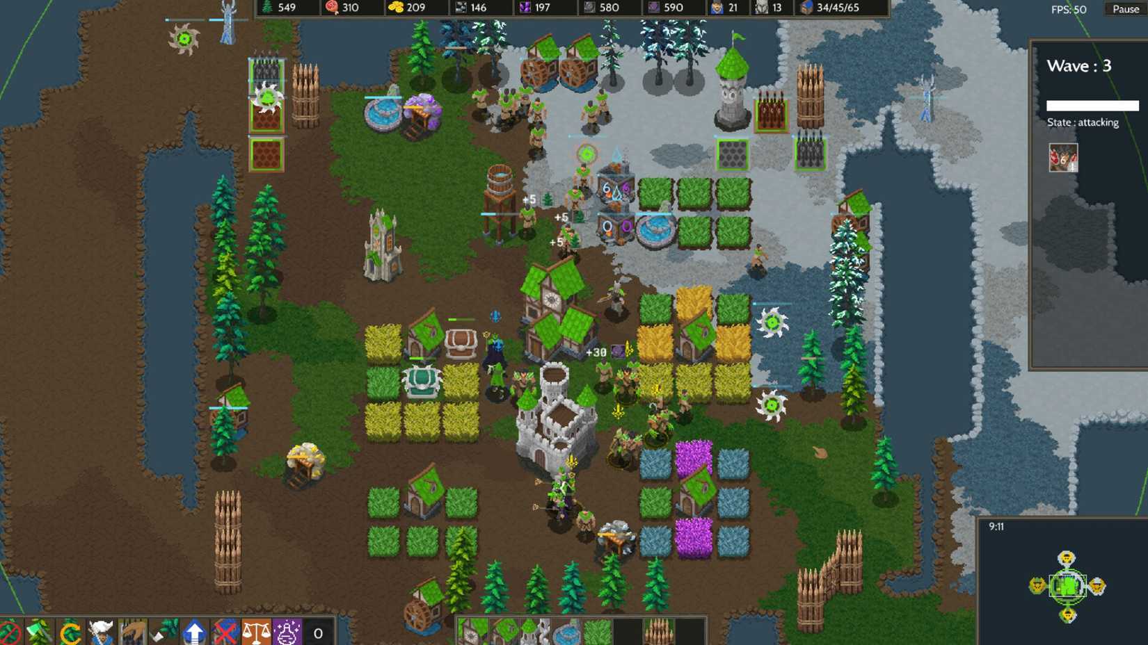 Flow of War gameplay
