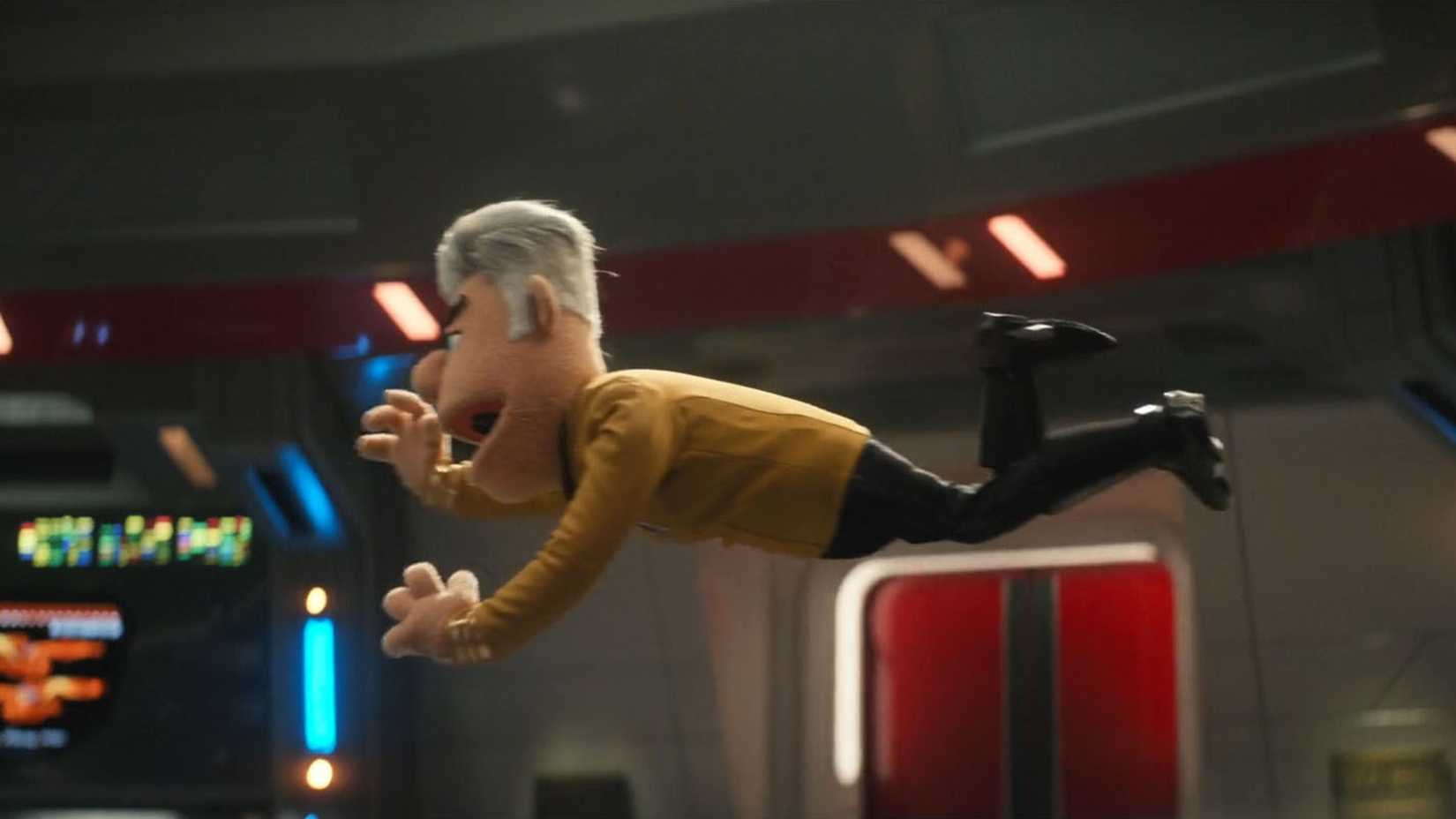 Flying puppet Pike