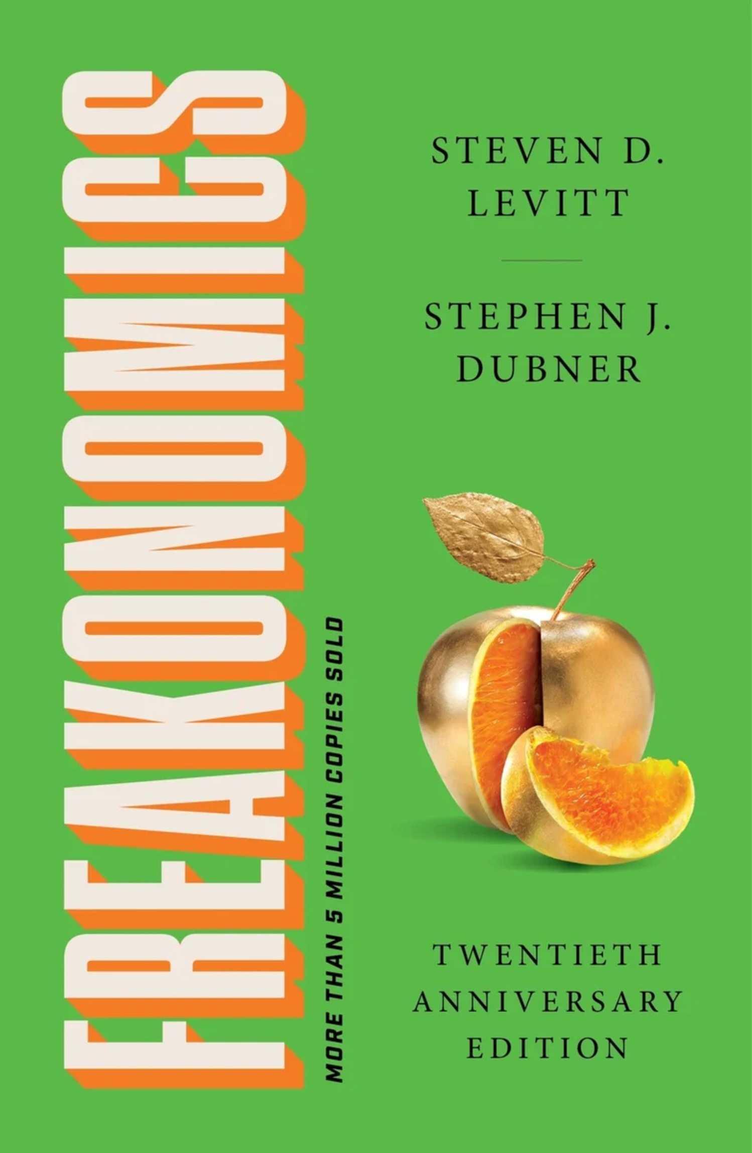 Freakonomics 20th anniversary edition book cover