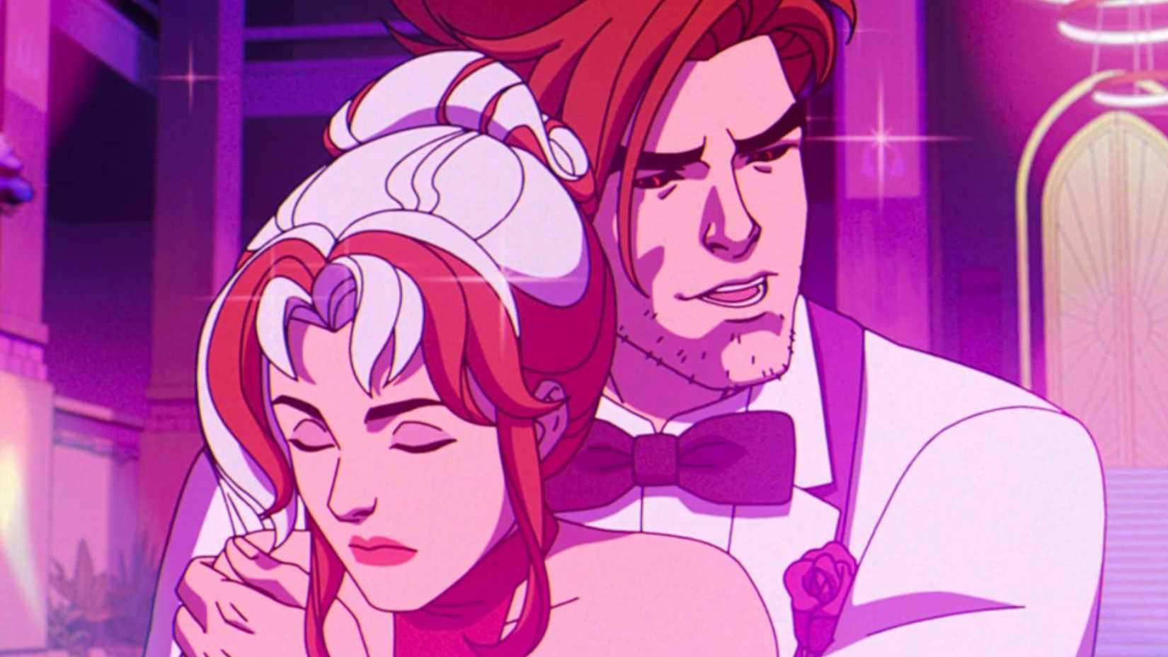 Gambit and Rogue Dancing in X-Men '97 Season 2 Episode 8