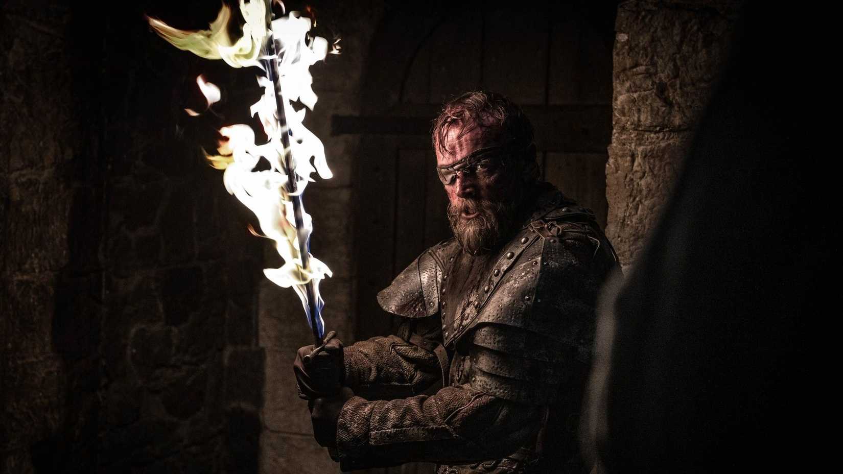 Game of Thrones Richard Dormer Lord of Light sword 