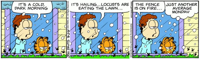 Garfield and Jon Mondays