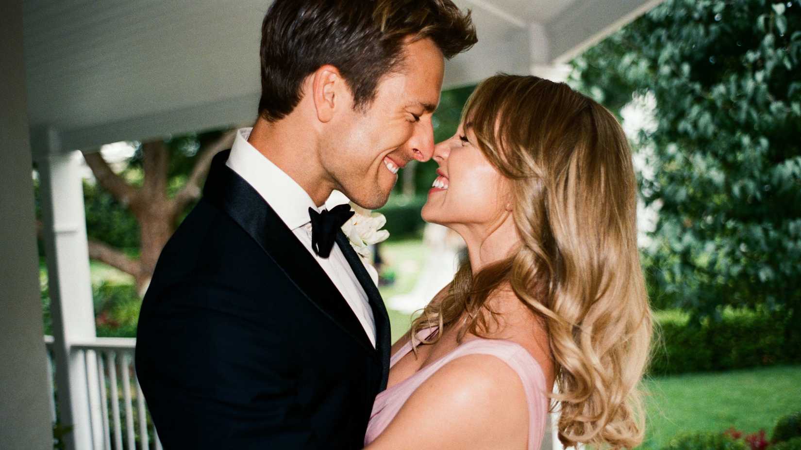 Glen Powell and Sydney Sweeney behind the scenes on Anyone But You