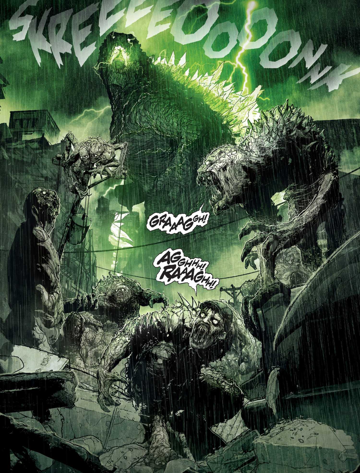 GODZILLA CREATES ZOMBIES