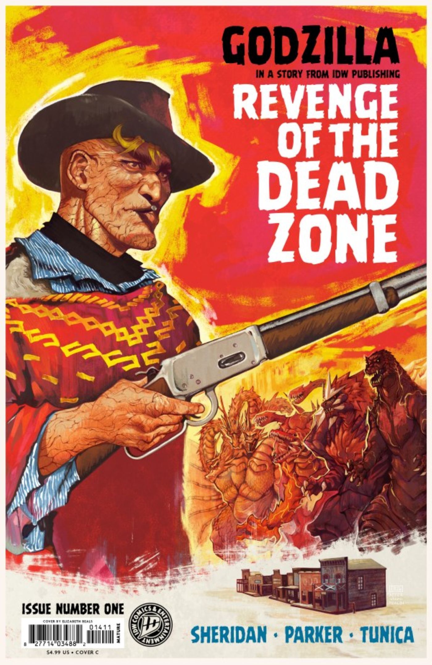 Godzilla Revenge of the Deadzone #1 cover 2