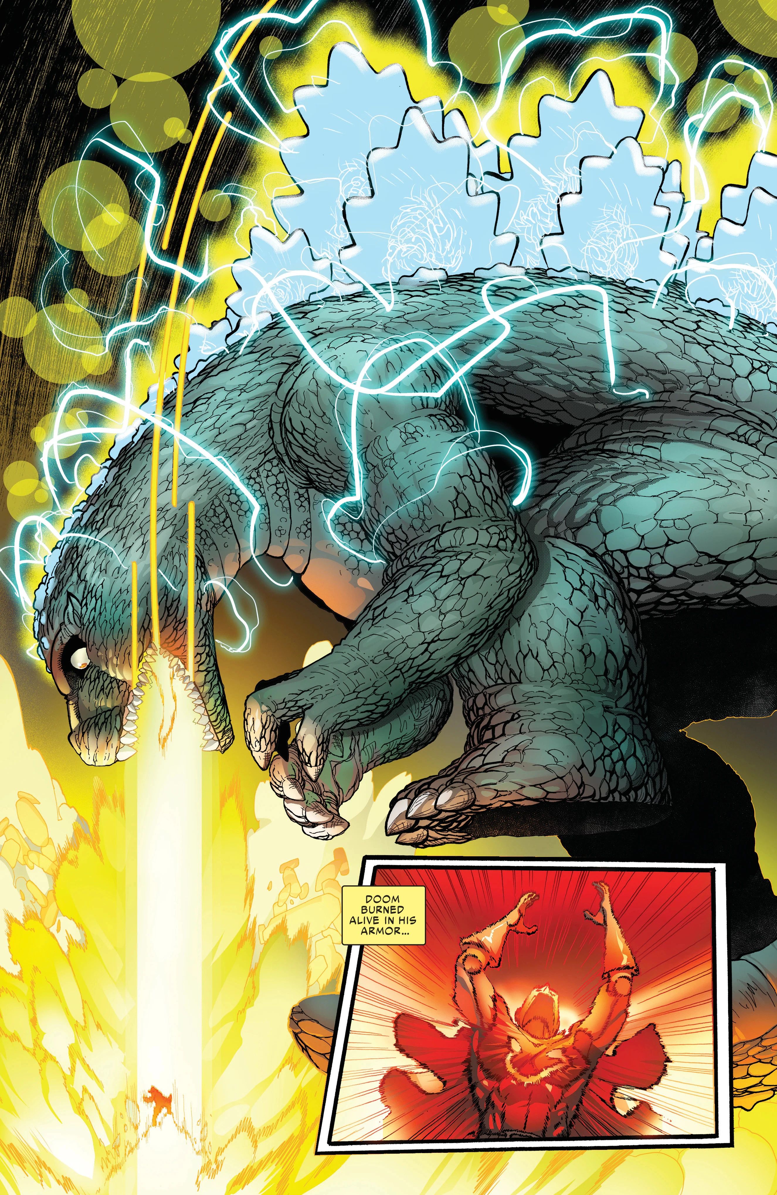 Marvel Officially Unveils Stunning Art Of Doctor Doom's Defeat