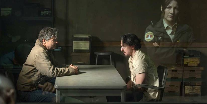 Hal interrogates Sanders in Lanterns