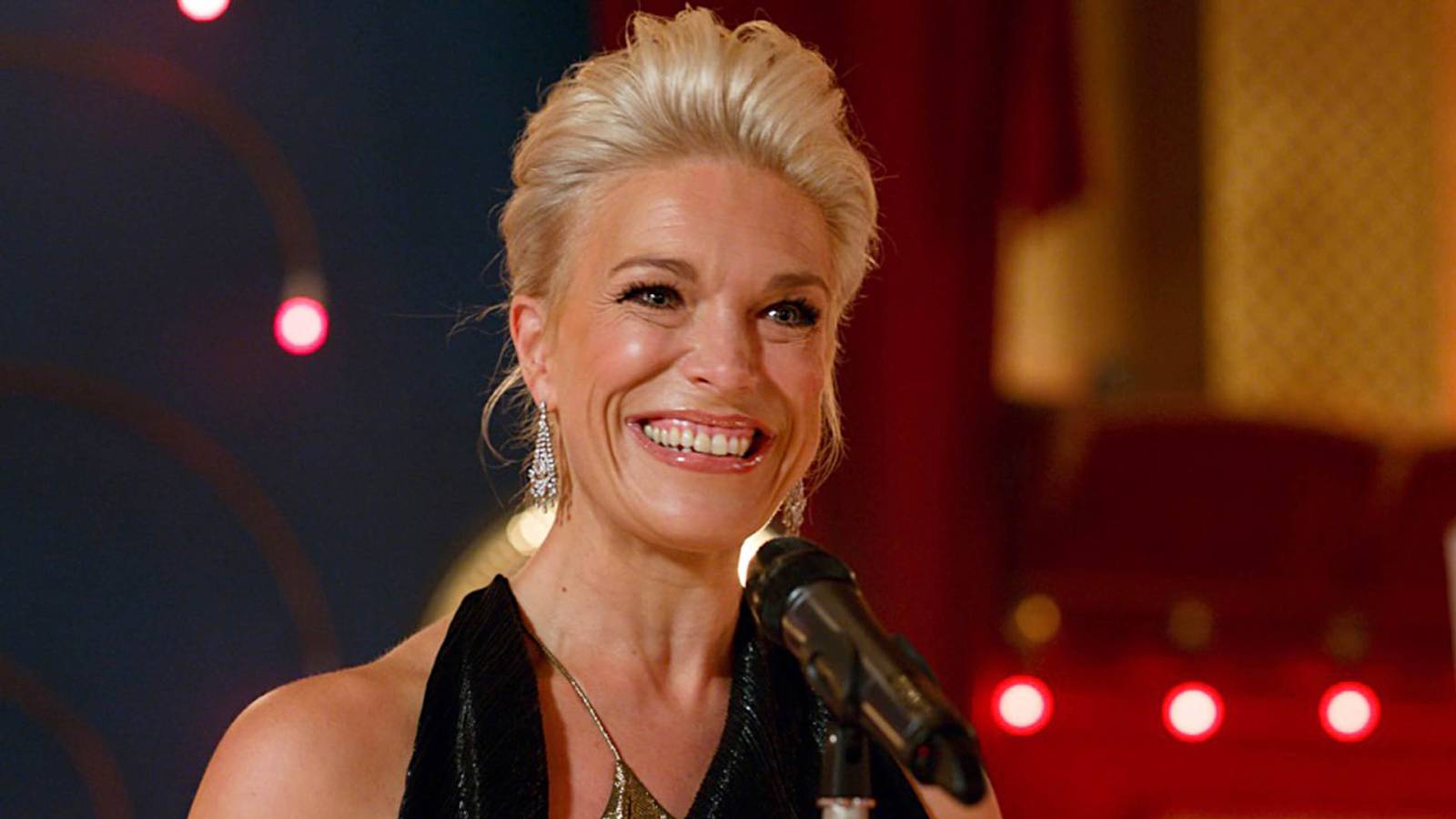 Hannah Waddingham as Rebecca Welton in season 1 of Ted Lasso