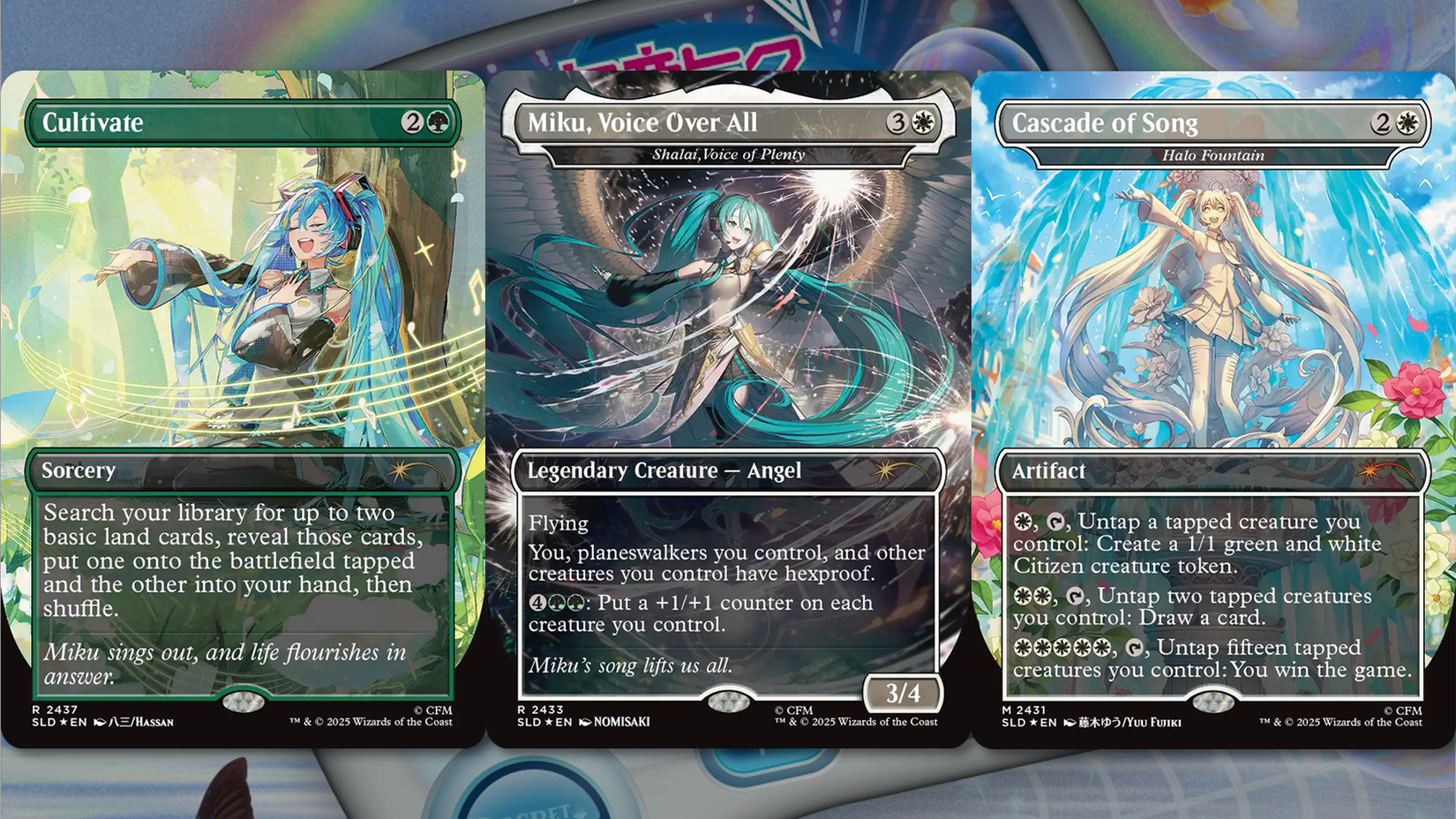 Hatsune Miku MTG Cards