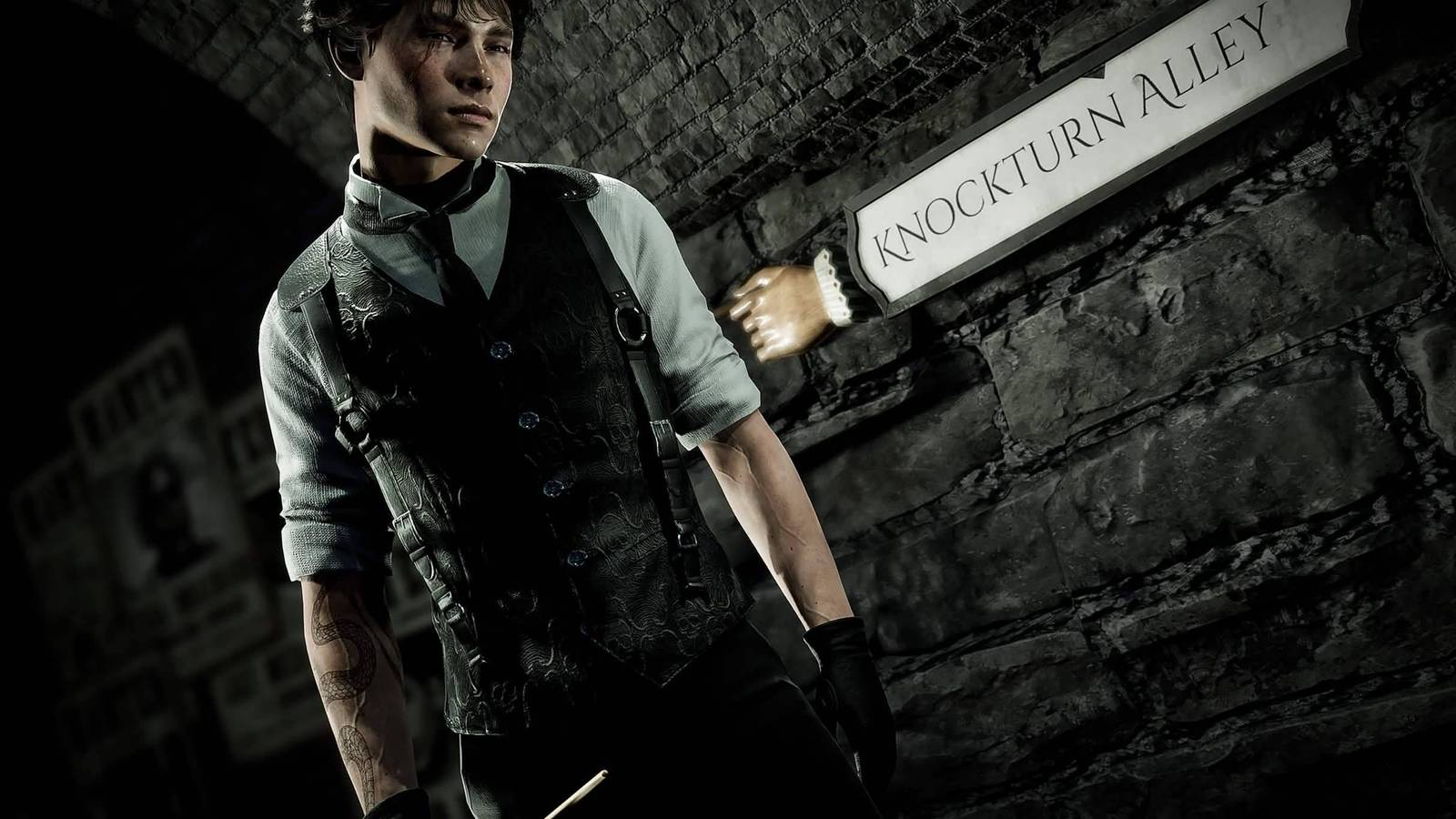 Image taken from the Diagon and Knockturn Alley mod for Hogwarts Legacy