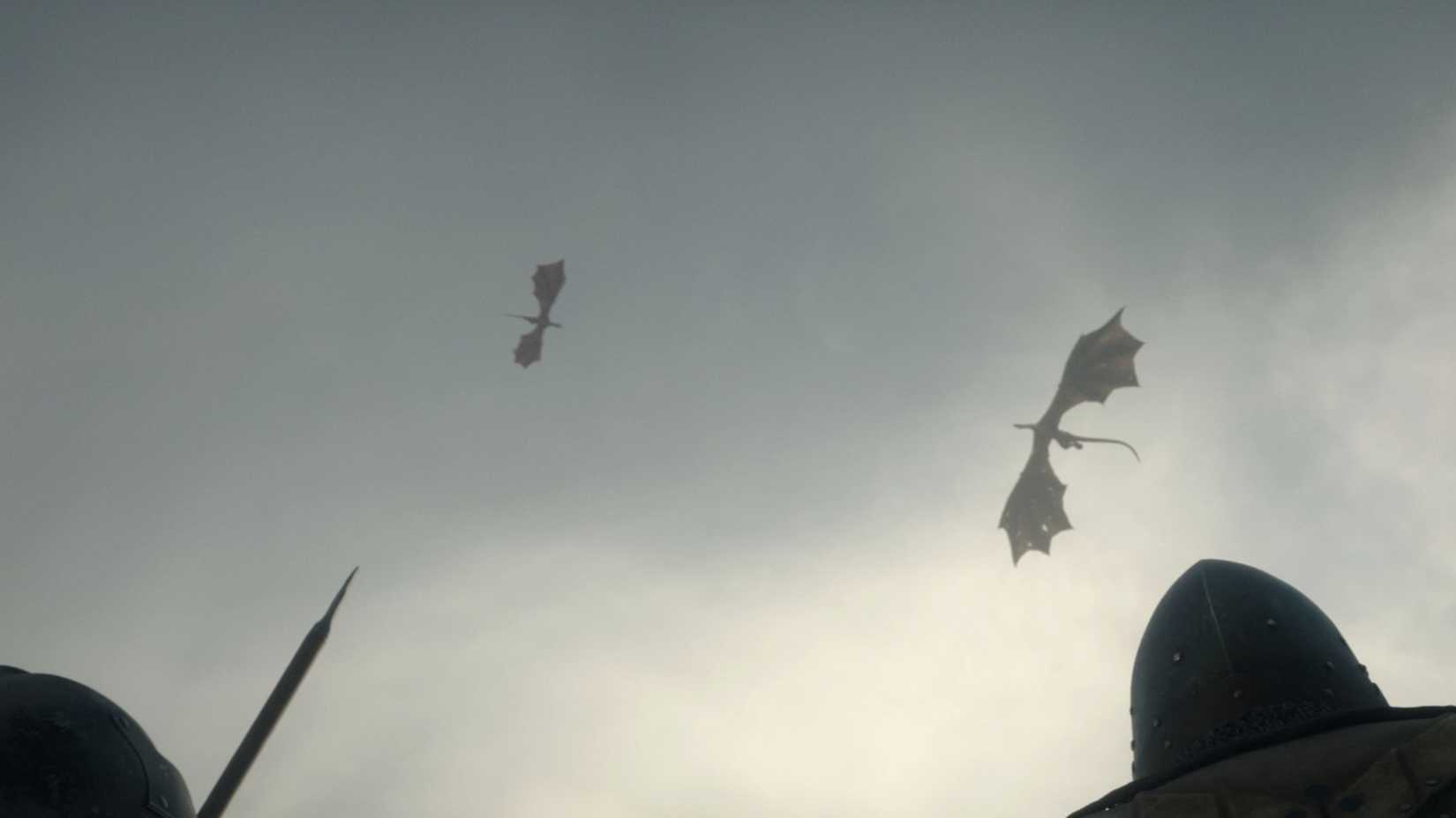 House of the Dragon rook's rest dragons overhead