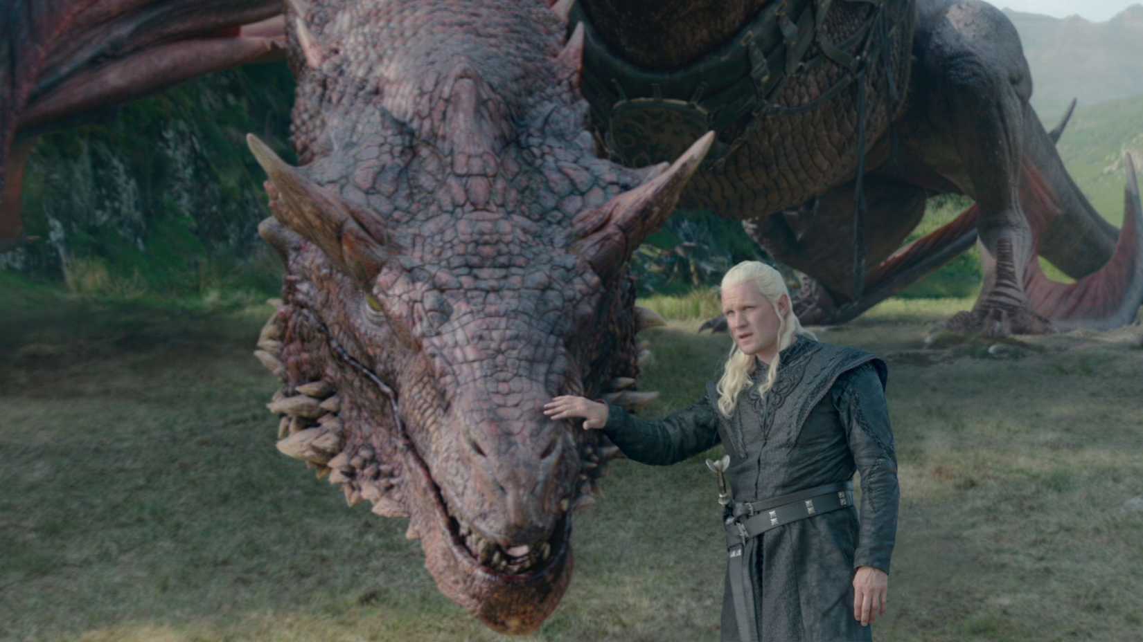 Daemon with Caraxes in House of the Dragon season 3