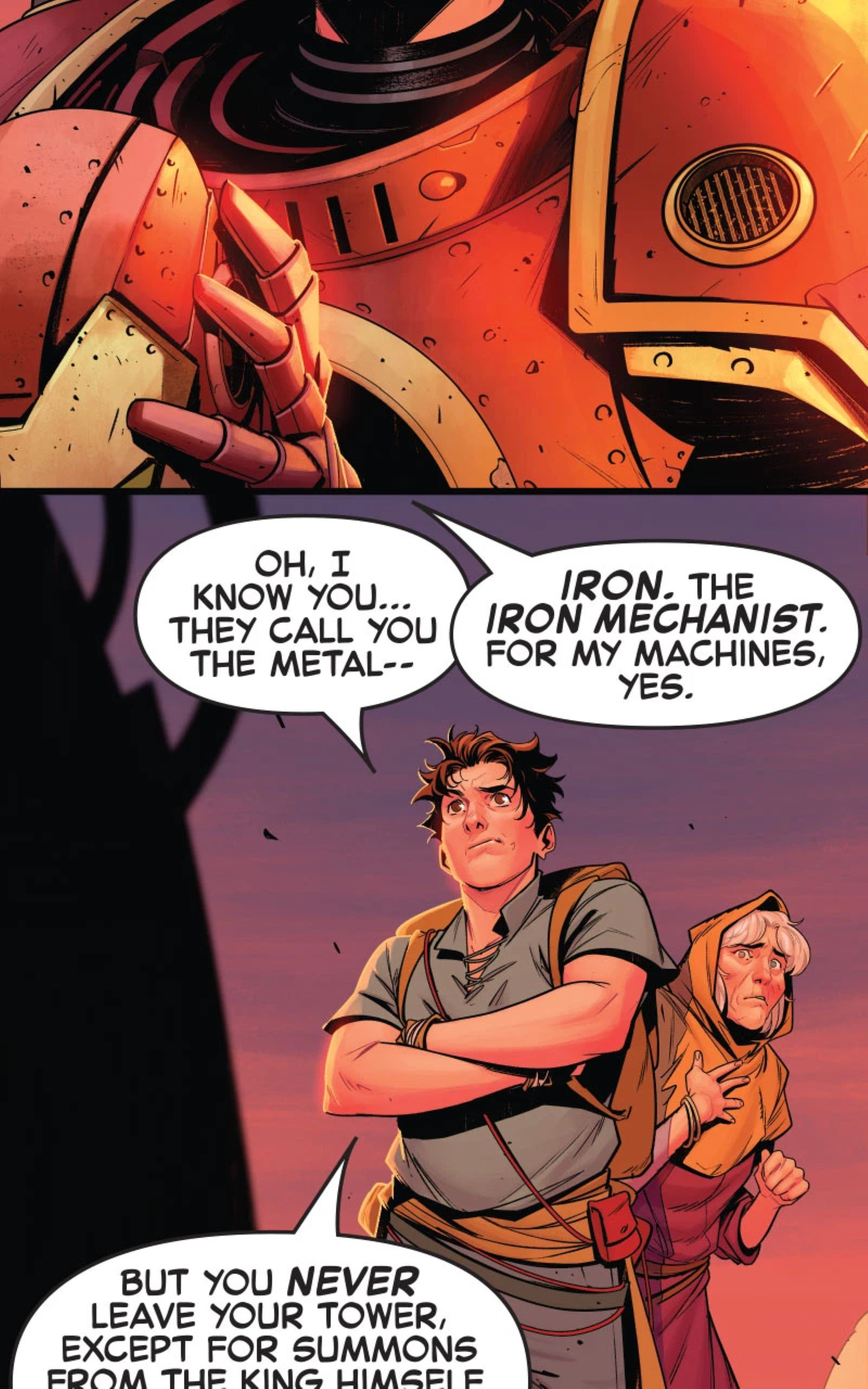 Iron Man in Realmguard Infinity Comic