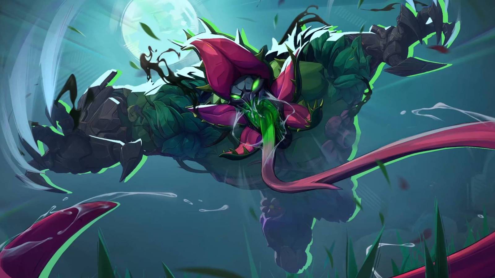 Marvel Rivals Venom Venus Flytrap skin MVP animation screen