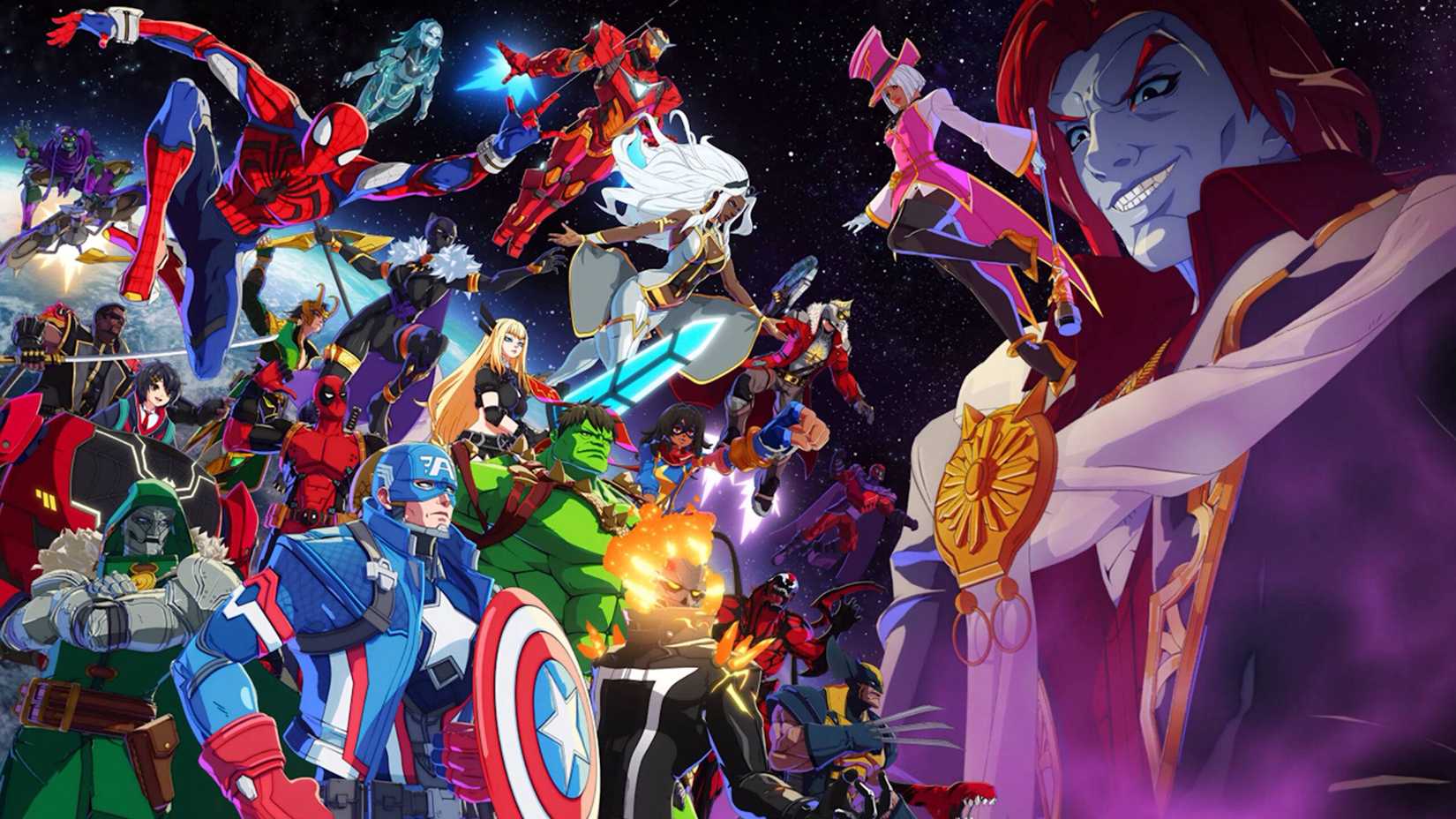 Marvel Tokon Fighting Souls roster vs The Champion from Episode Mode