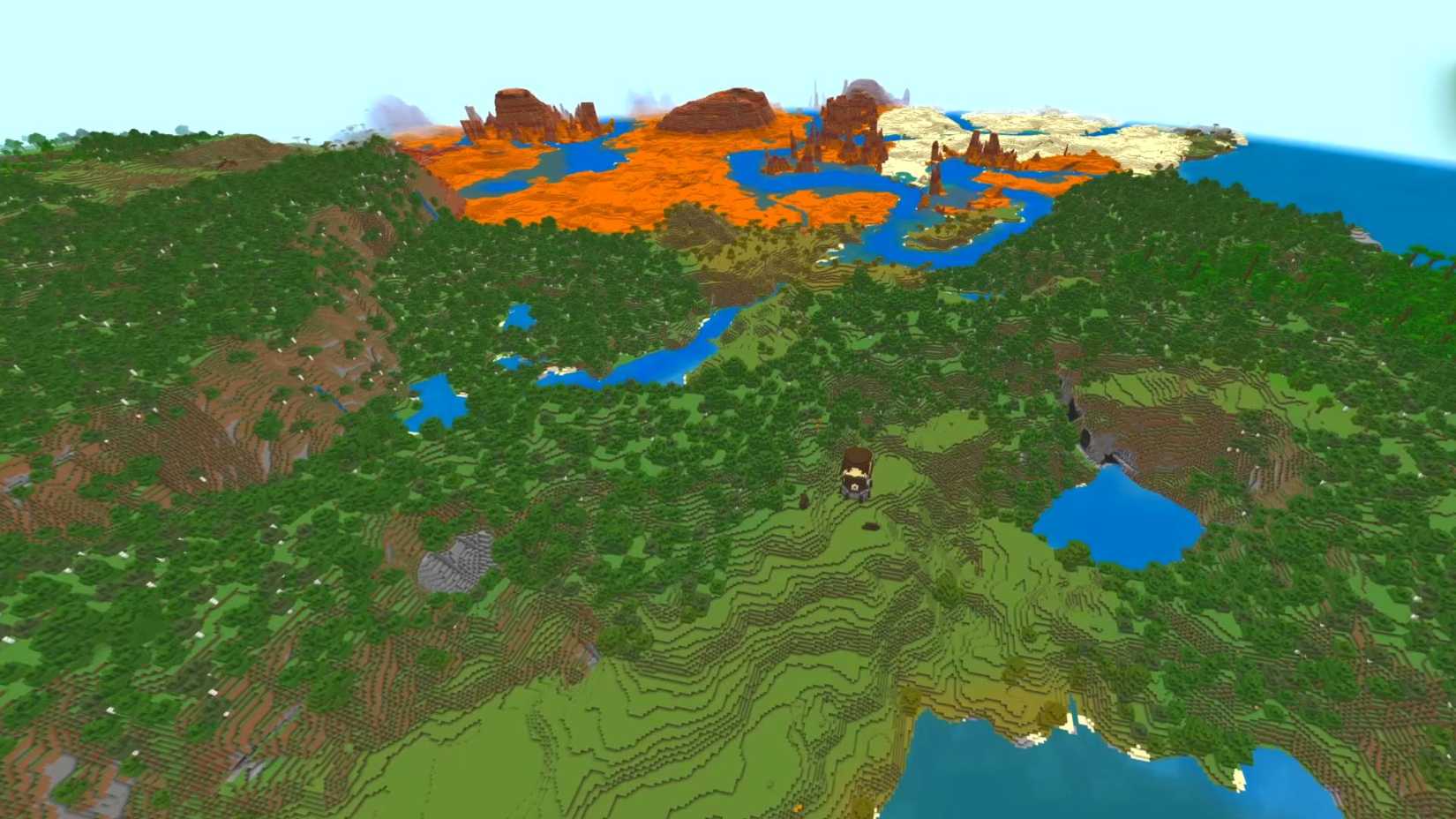 Minecraft The Collector's Dream endless exploration world seed