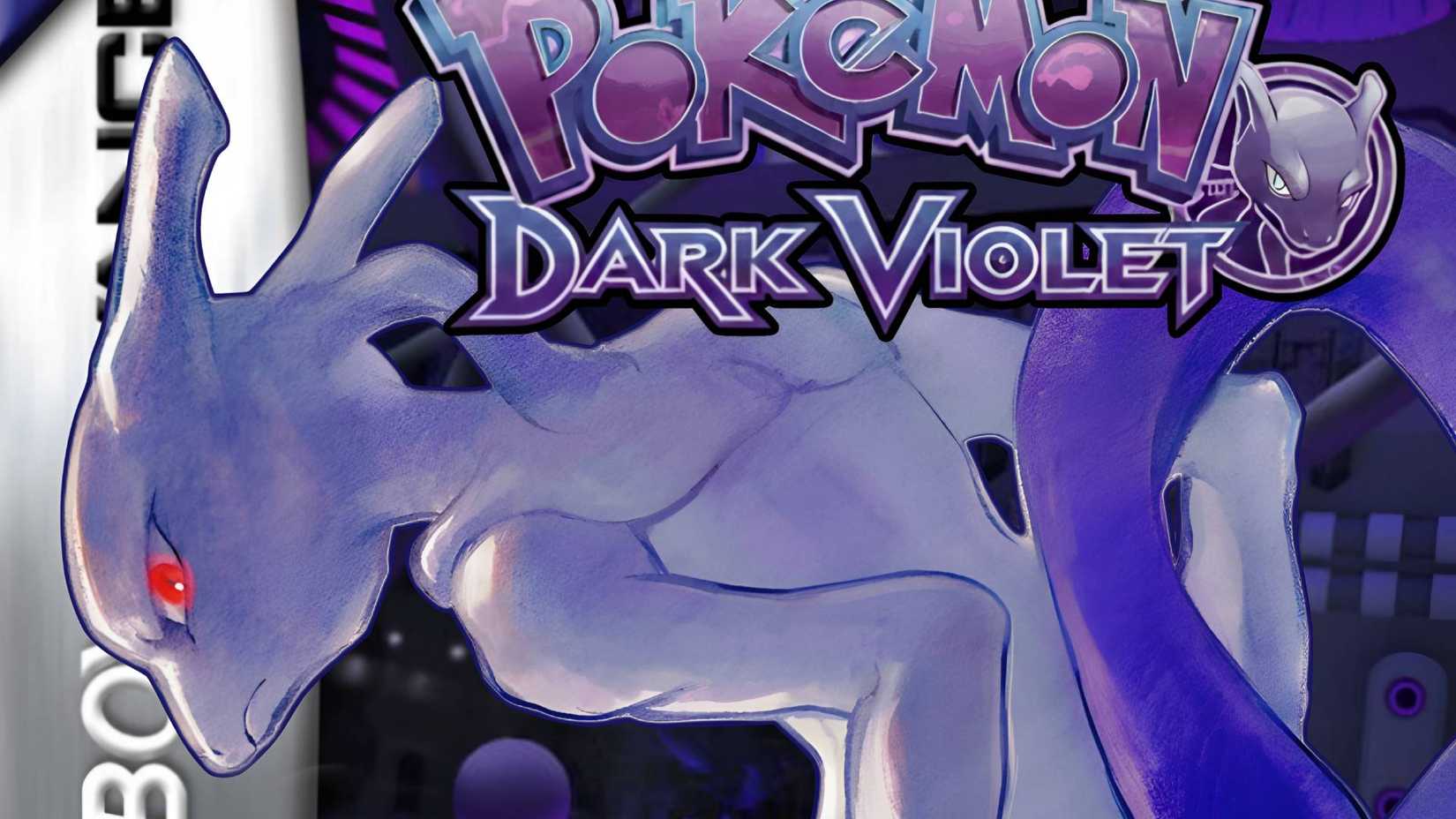 Pokémon Dark Violet ROM hack cover art