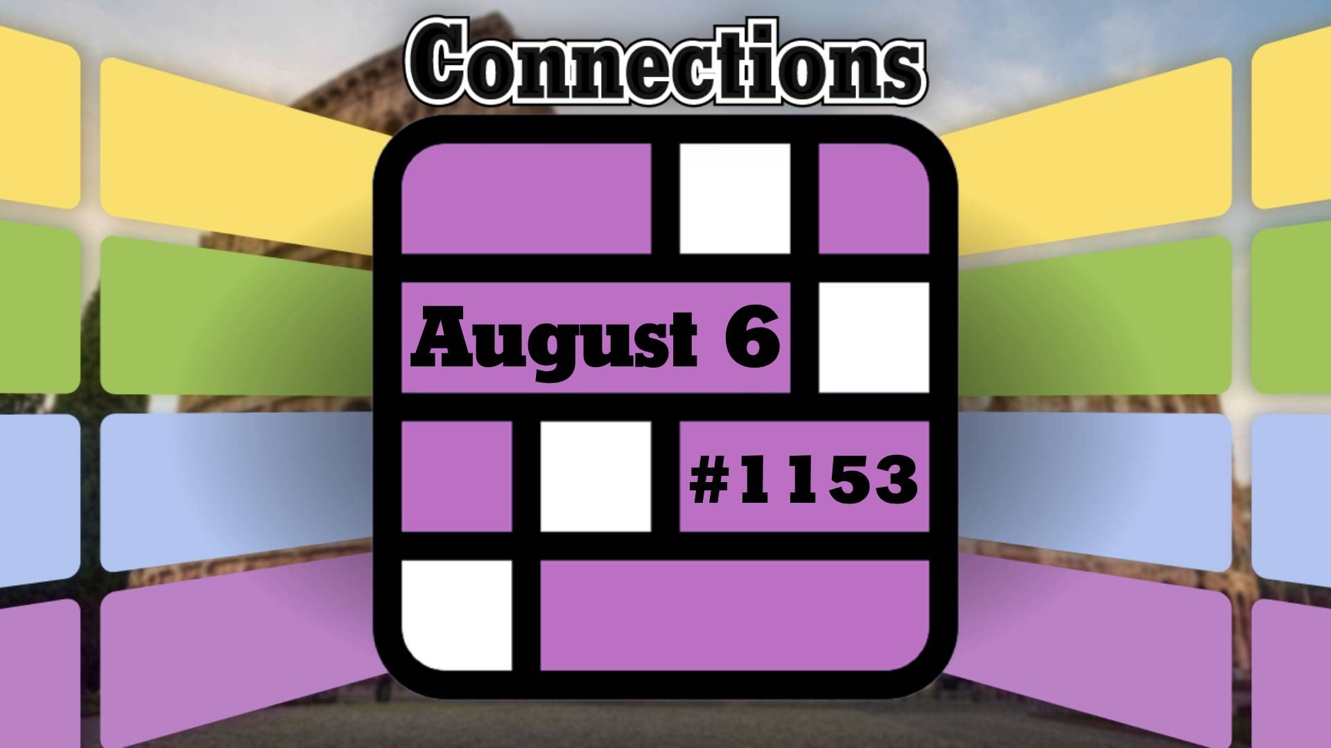 NYT Connections Solution And Hints For August 6, 2026 image