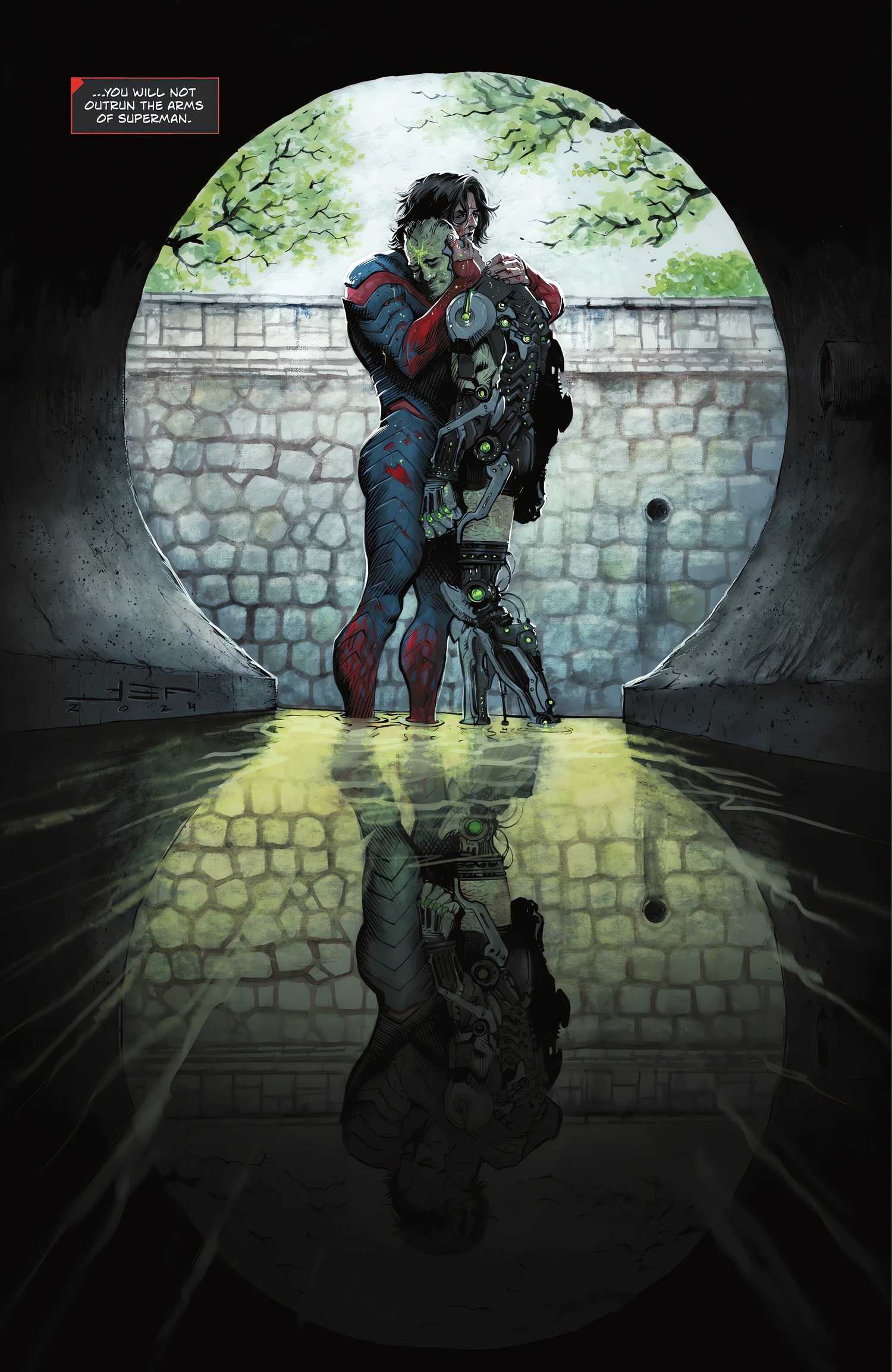 absolute superman 22 metallo christopher smith hug