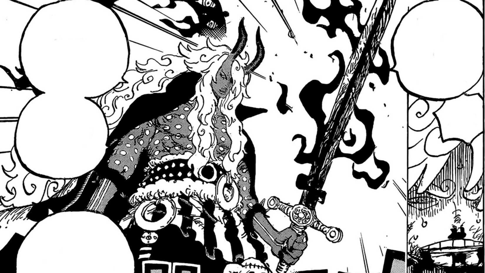 Imu uses the sowrd fragarach in one piece