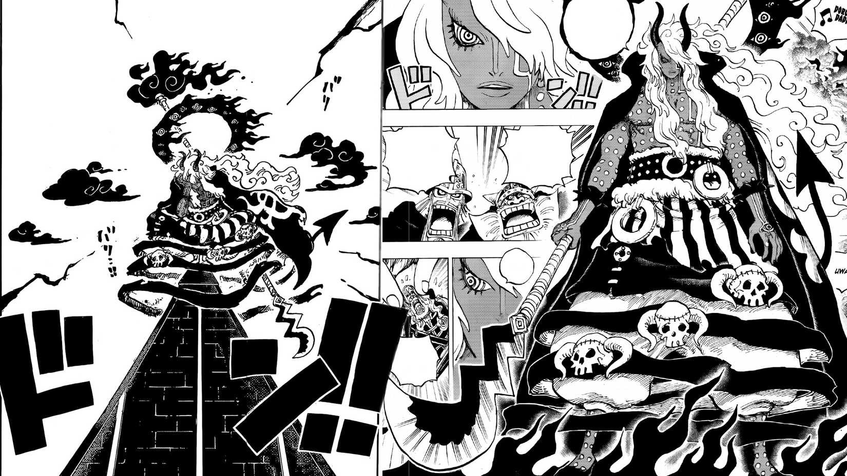 Imu with his original weapon in One Piece