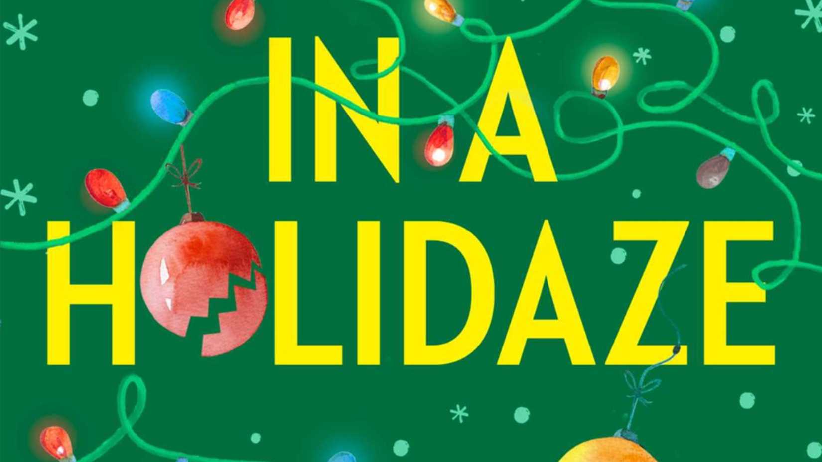 In a Holidaze book cover