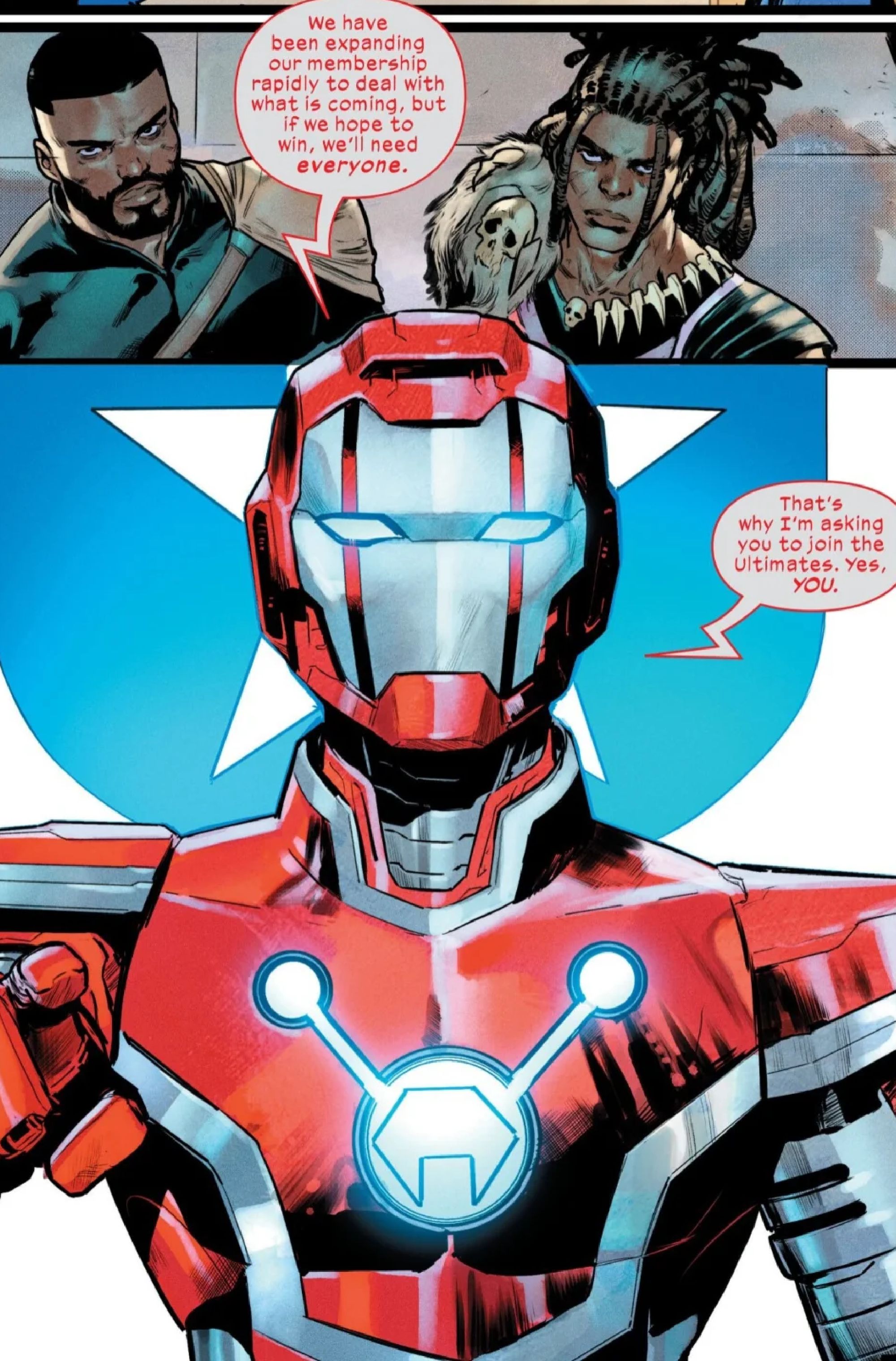 iron lad asks the reader to join the ultimates