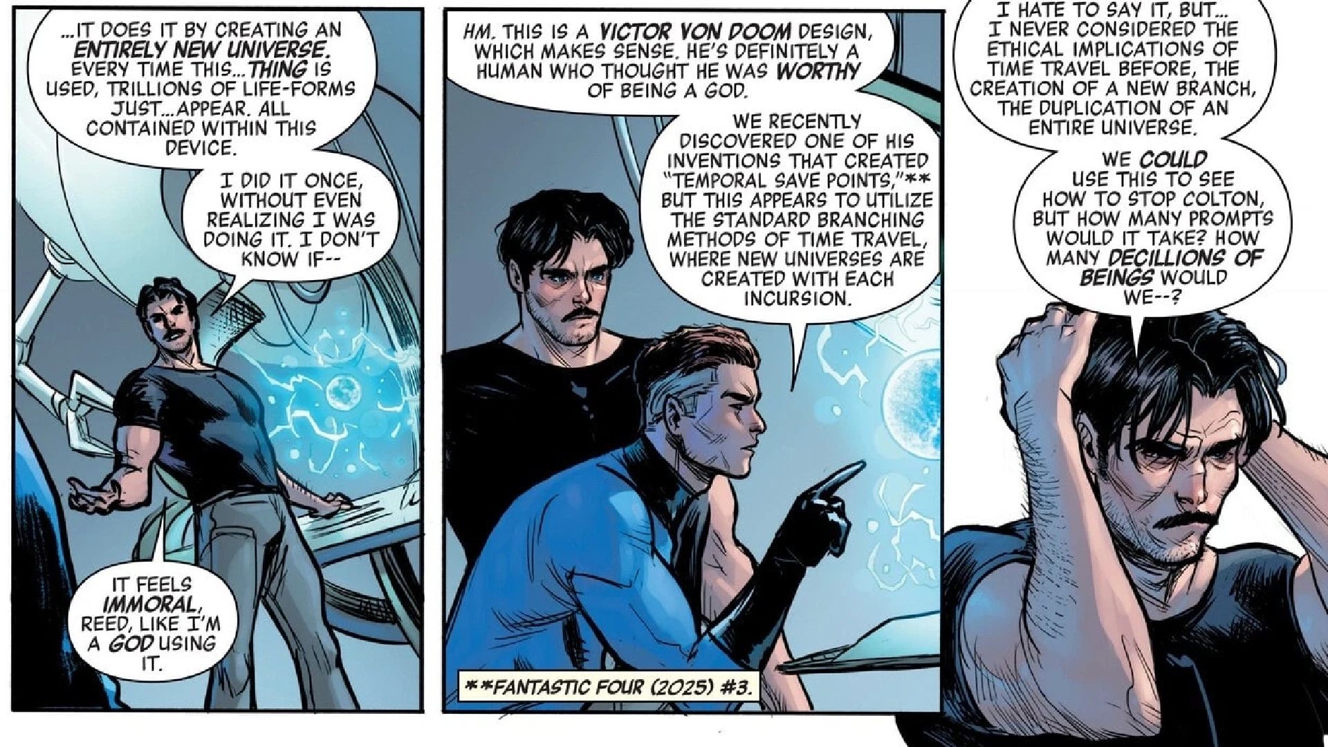 iron man investigates the what if machine in avengers armageddon 2