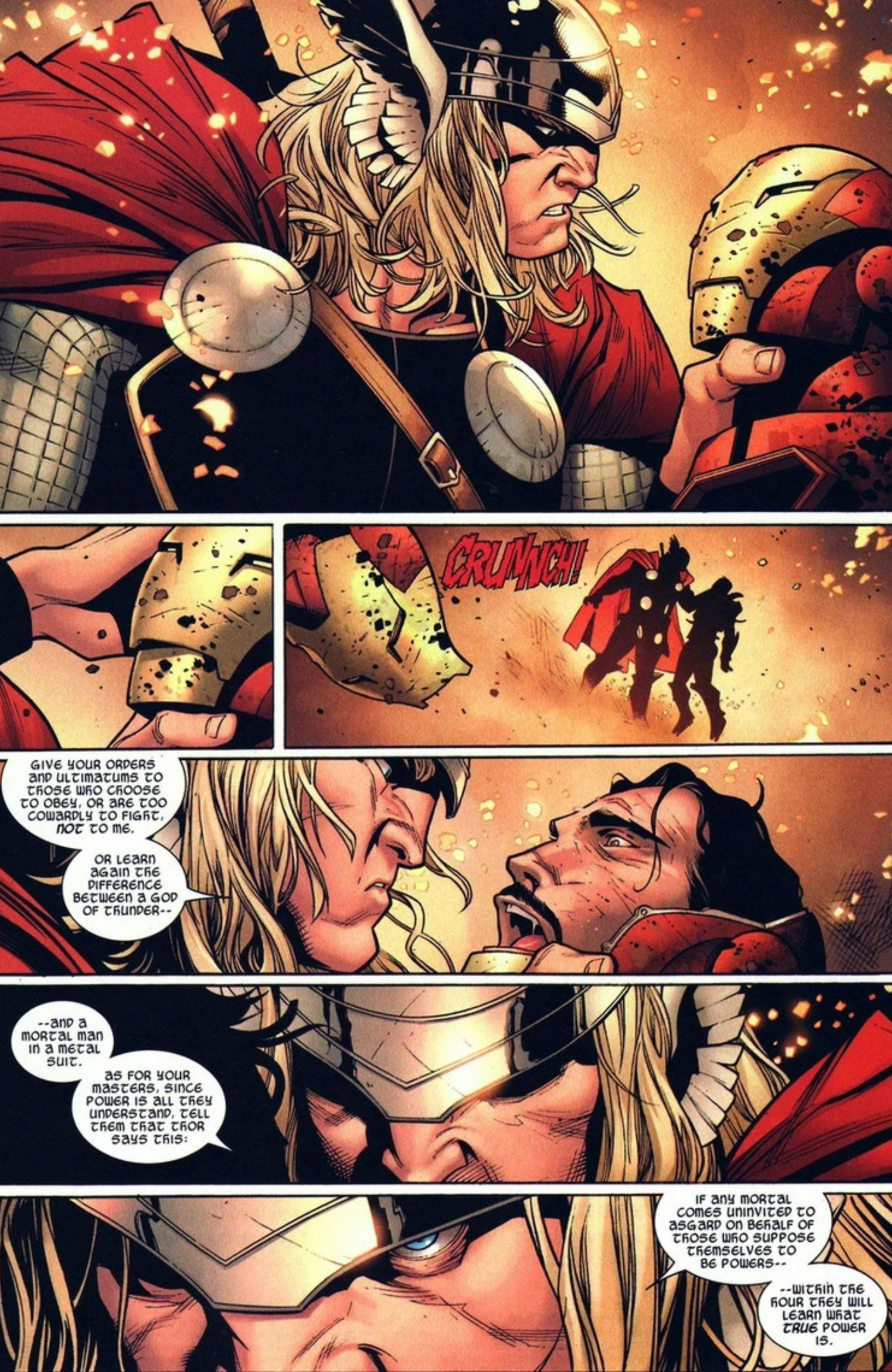 iron man thor civil war
