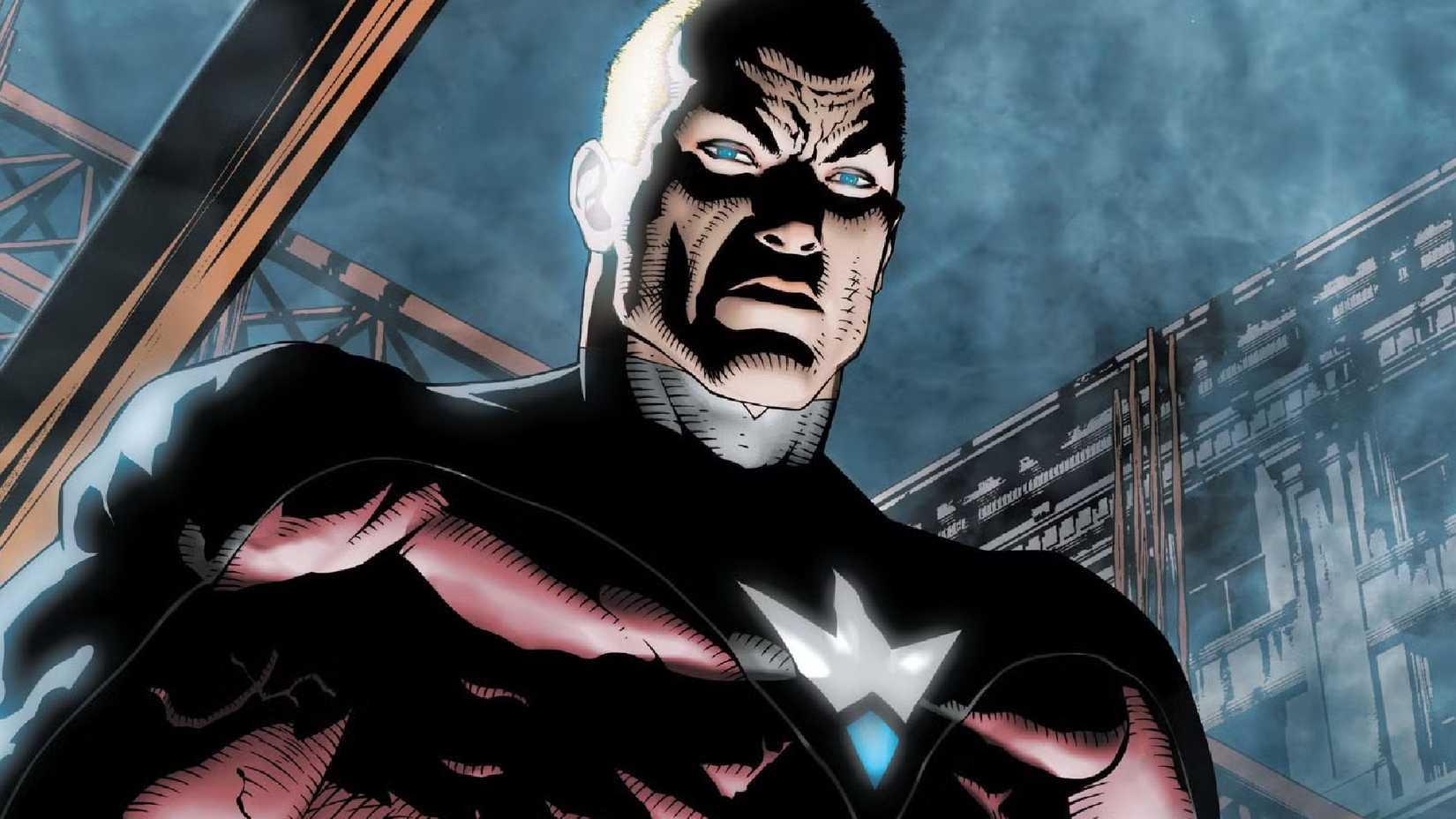 Irredeemable comic art showing the homelander-esque plutonian
