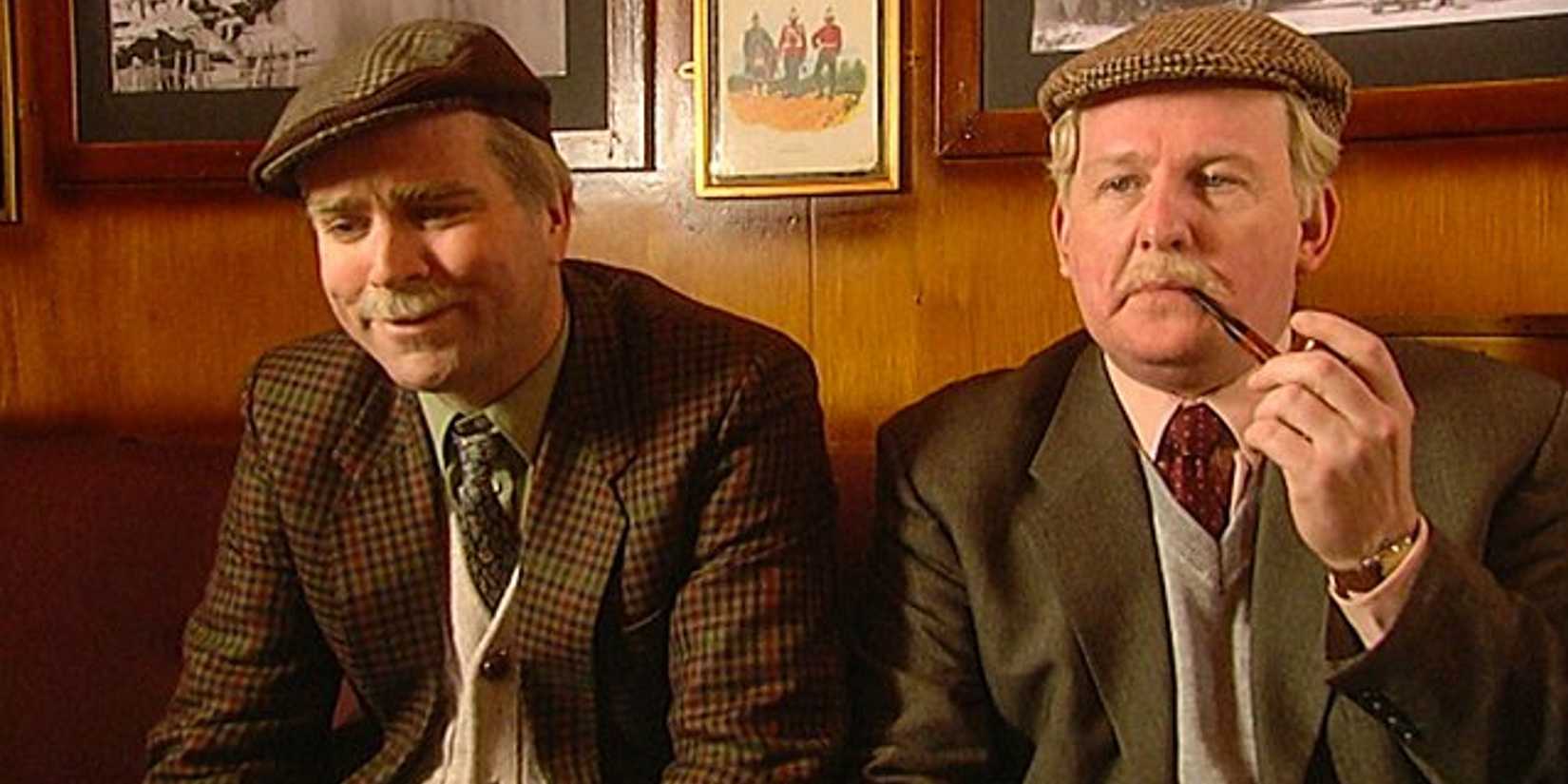 Jack and Victor in the pub in Still Game