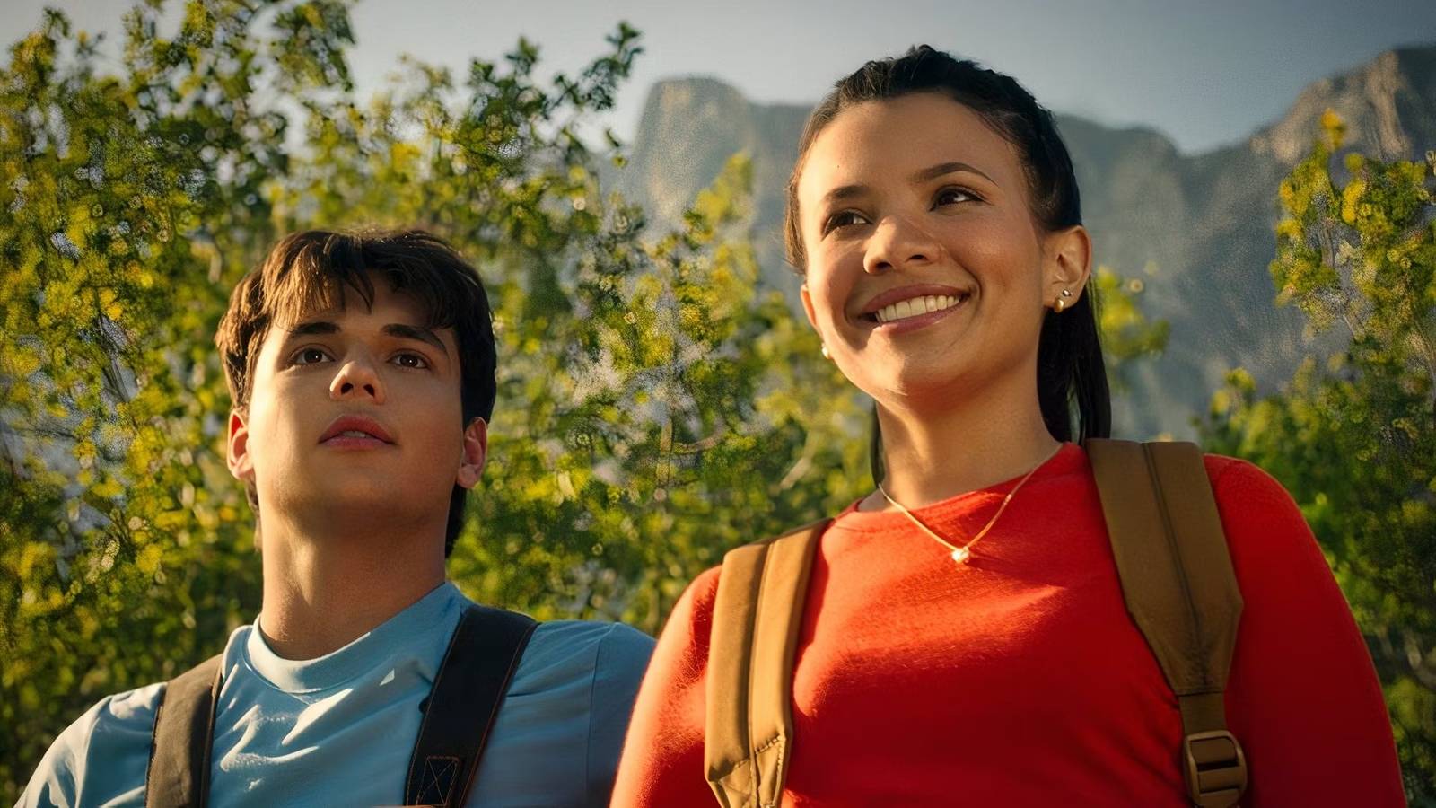 Jackie goes hiking with a friend in My Life with the Walter Boys season 3