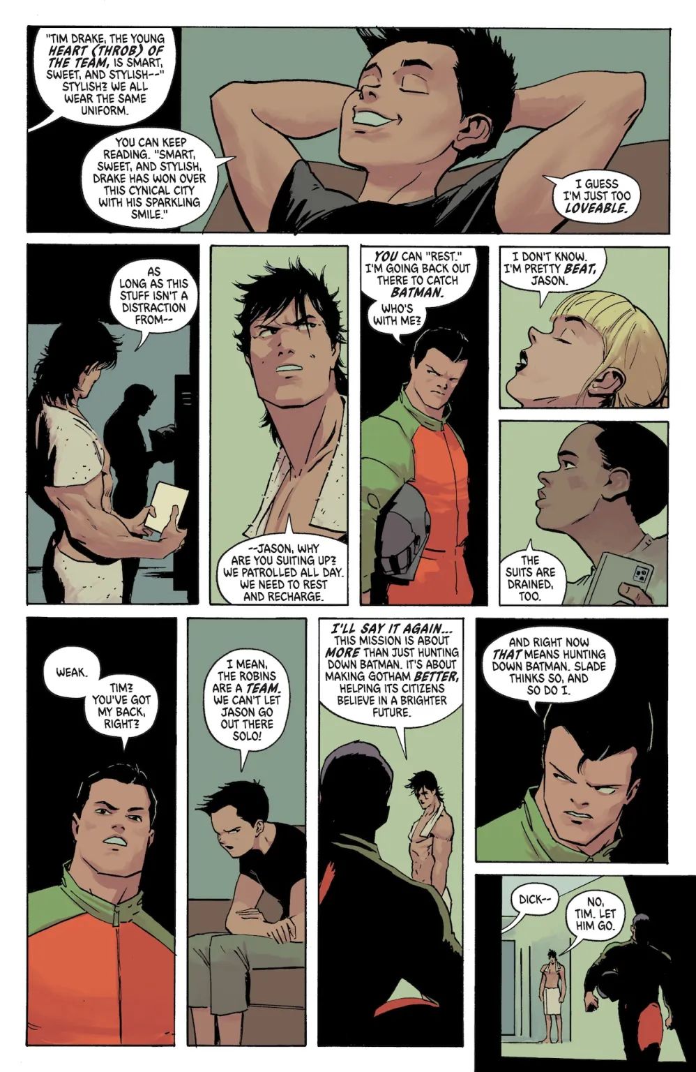 Jason Todd leaves alone in Absolute Batman #23