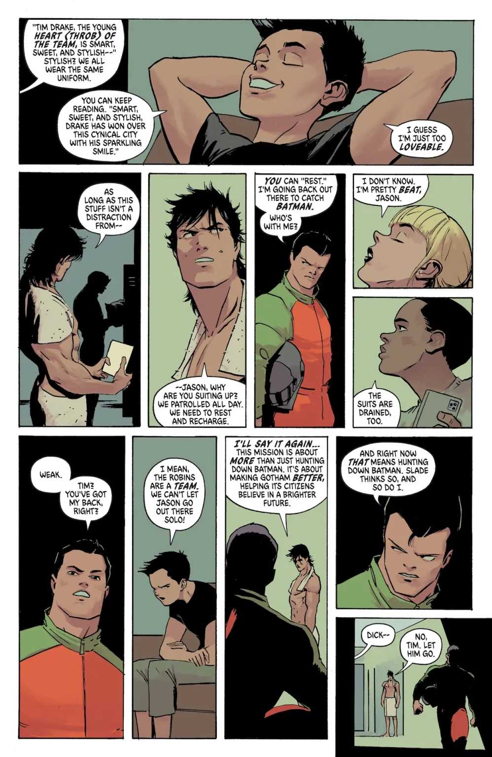 Jason Todd leaves alone in Absolute Batman #23