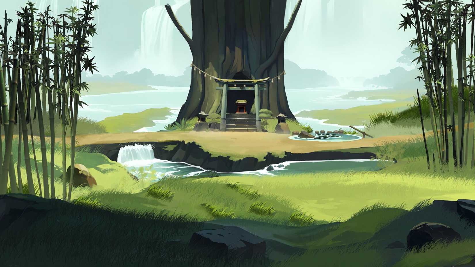 Journeys end outdoor landscape