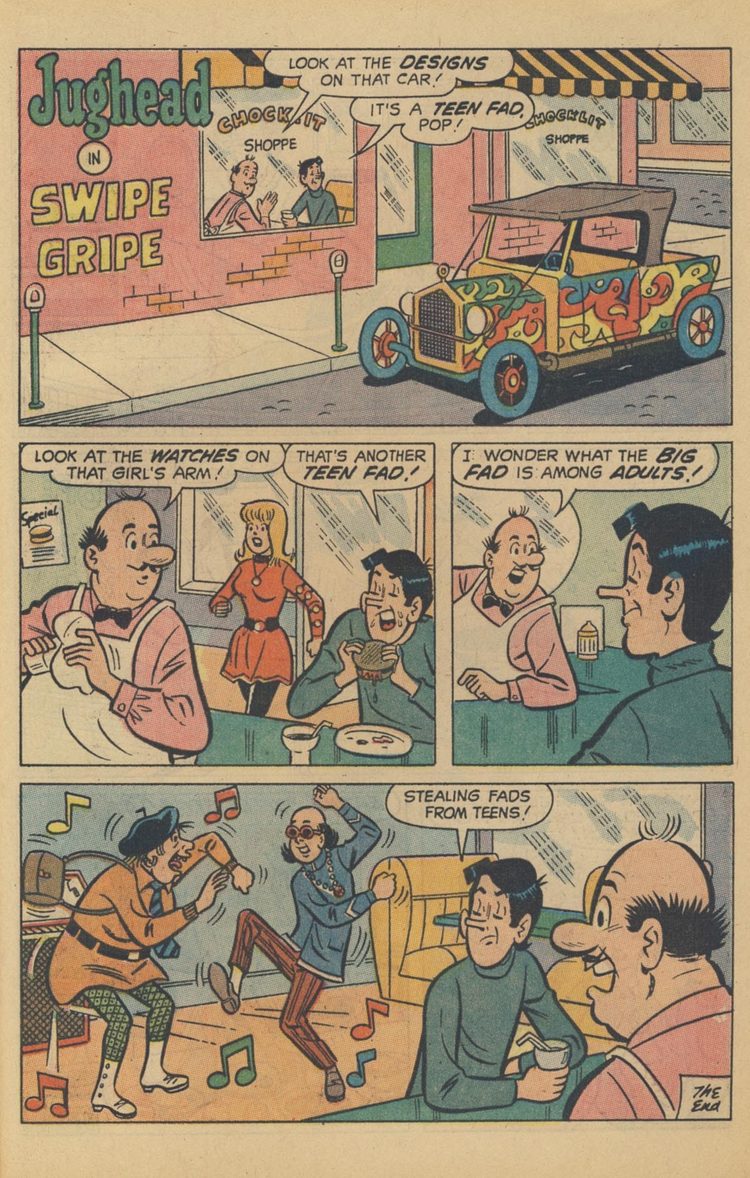 Jughead's Jokes Strips Issue 11 Swipe Gripe