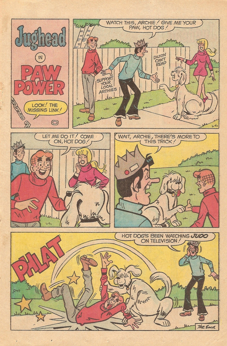 Jughead's Jokes Strips Issue 17 Paw Power