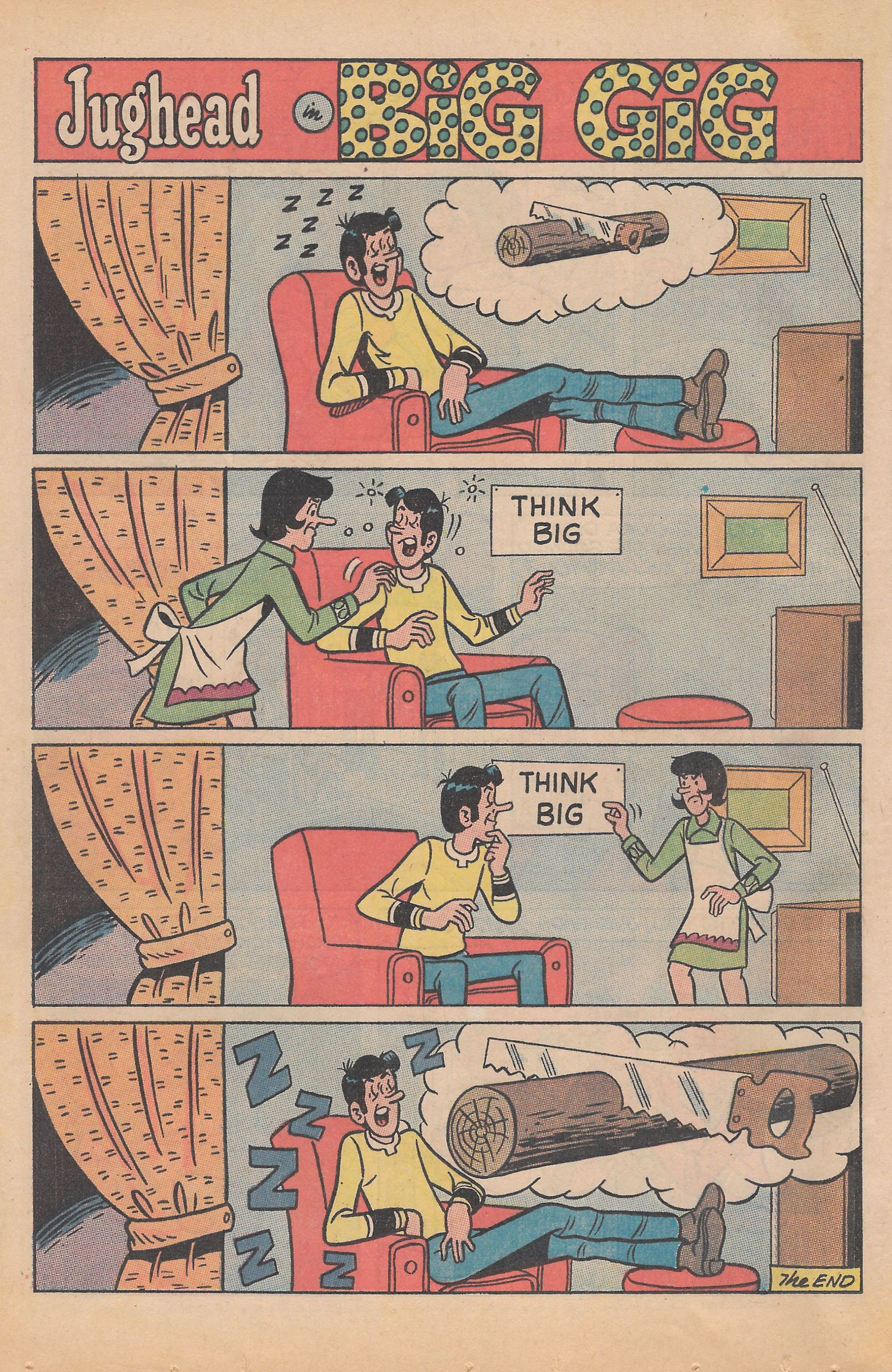Jughead's Jokes Strips Issue 18 Big Gig