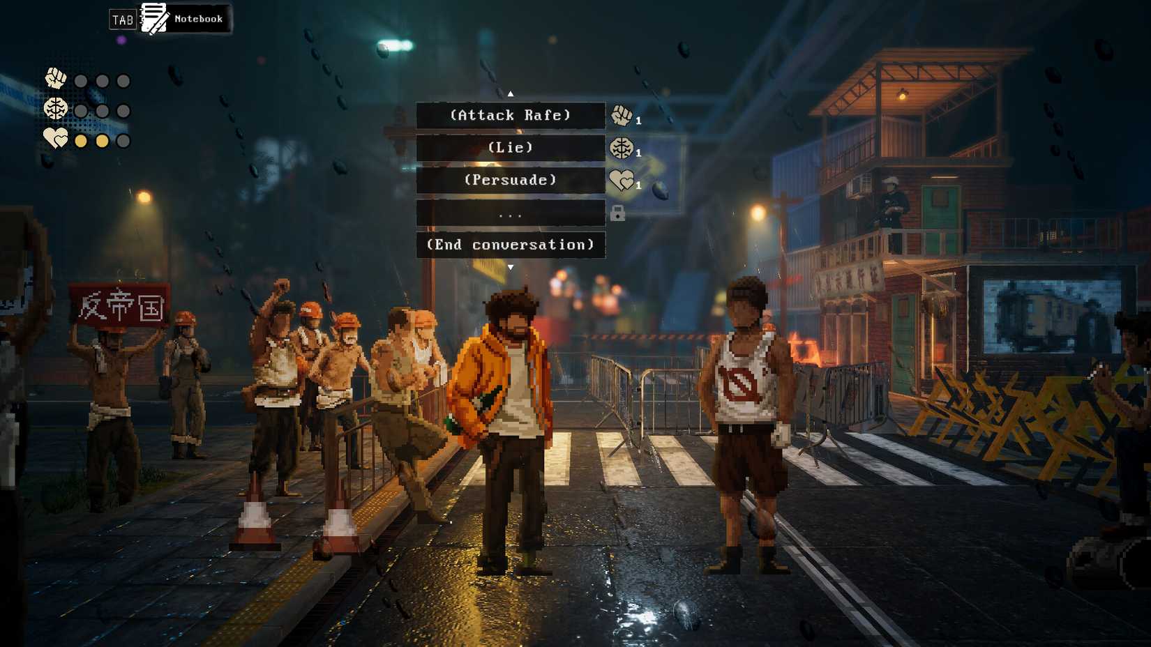 Kill the Shadow Dialogue Choices